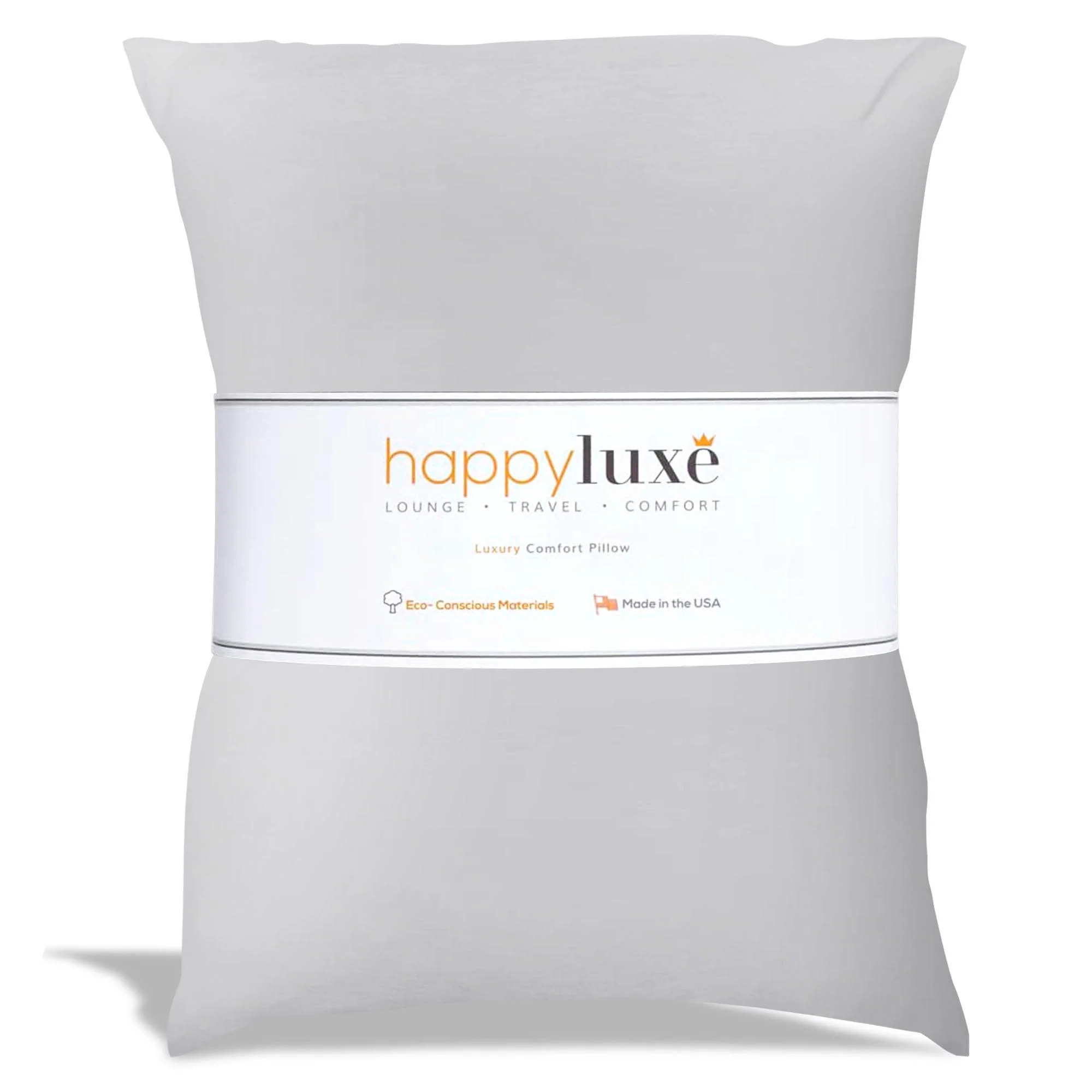 Odyssey Travel Pillow in Silver Gray by HappyLuxe - Image 7