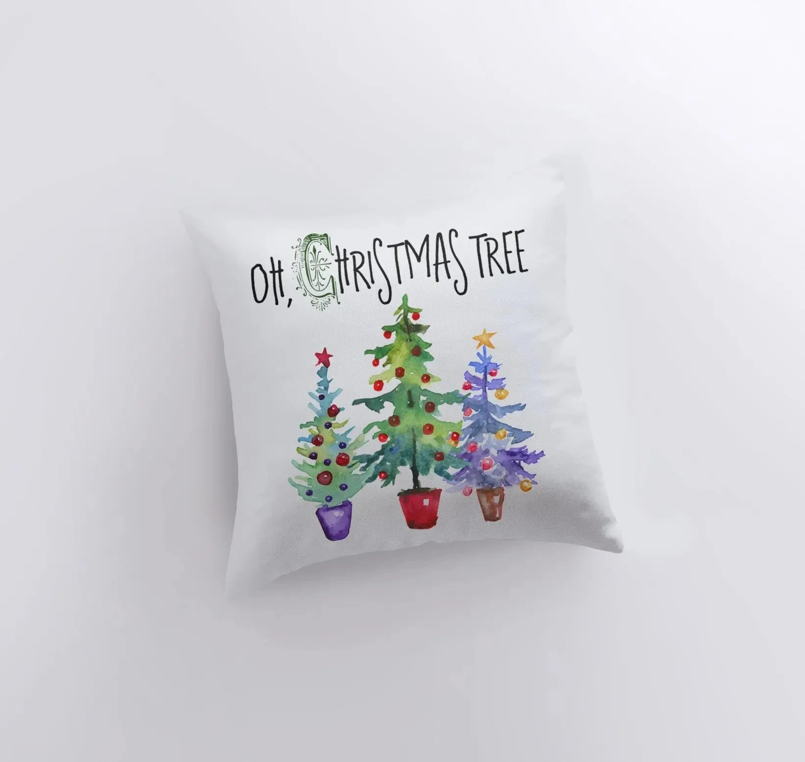 Oh, Christmas Tree | Throw Pillows | Christmas Pillow | Christmas Decor Pillow | Christmas Tree | Best Friend Christmas Gift | New Home Gift by UniikPillows - Image 3