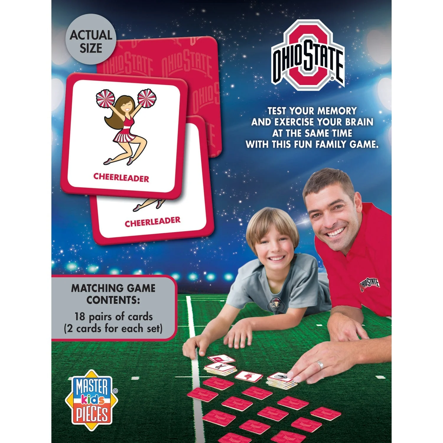Ohio State Buckeyes Matching Game by MasterPieces Puzzle Company INC - Image 3