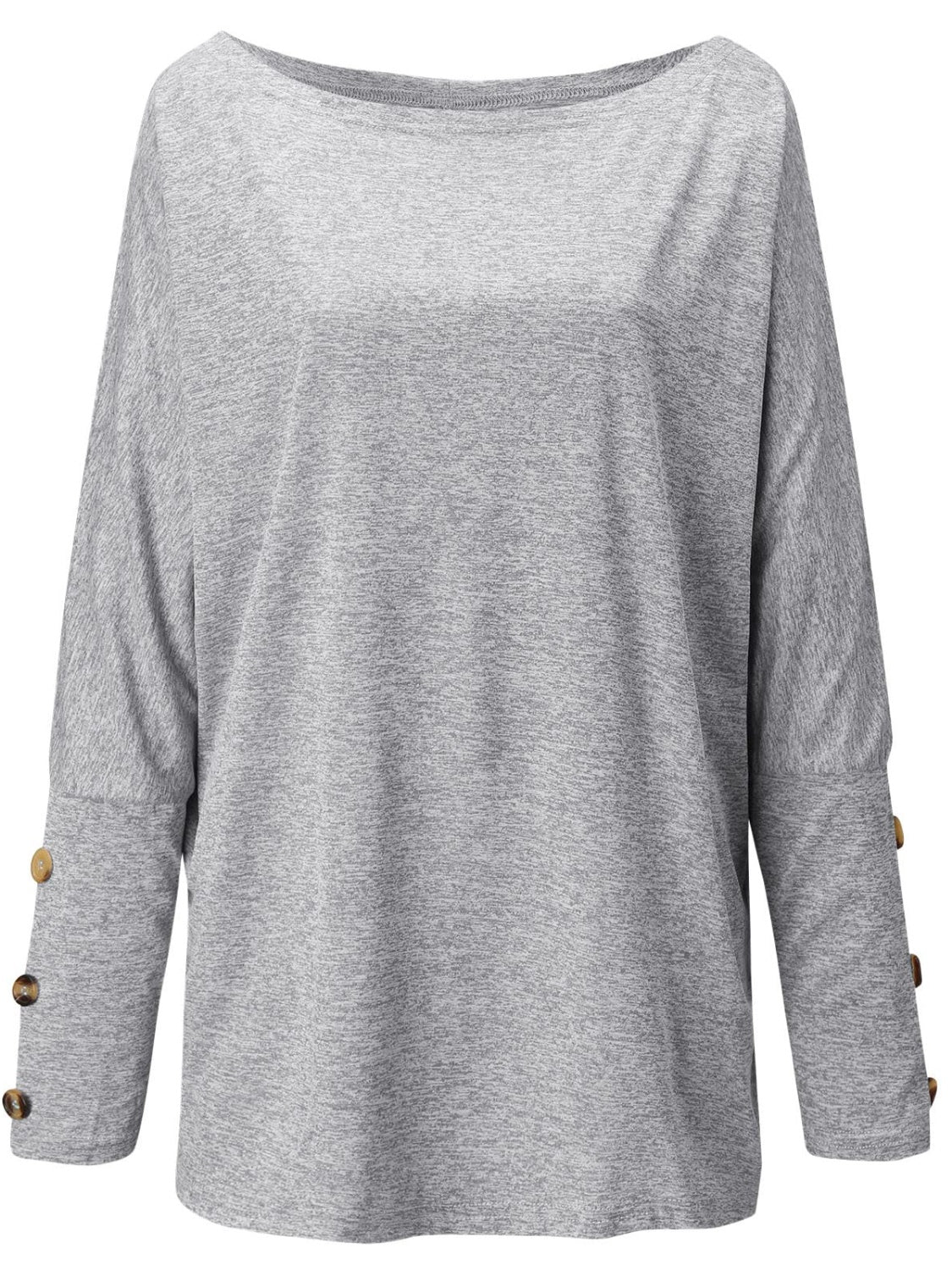 One Shoulder Long Sleeve T-Shirt - Image 2