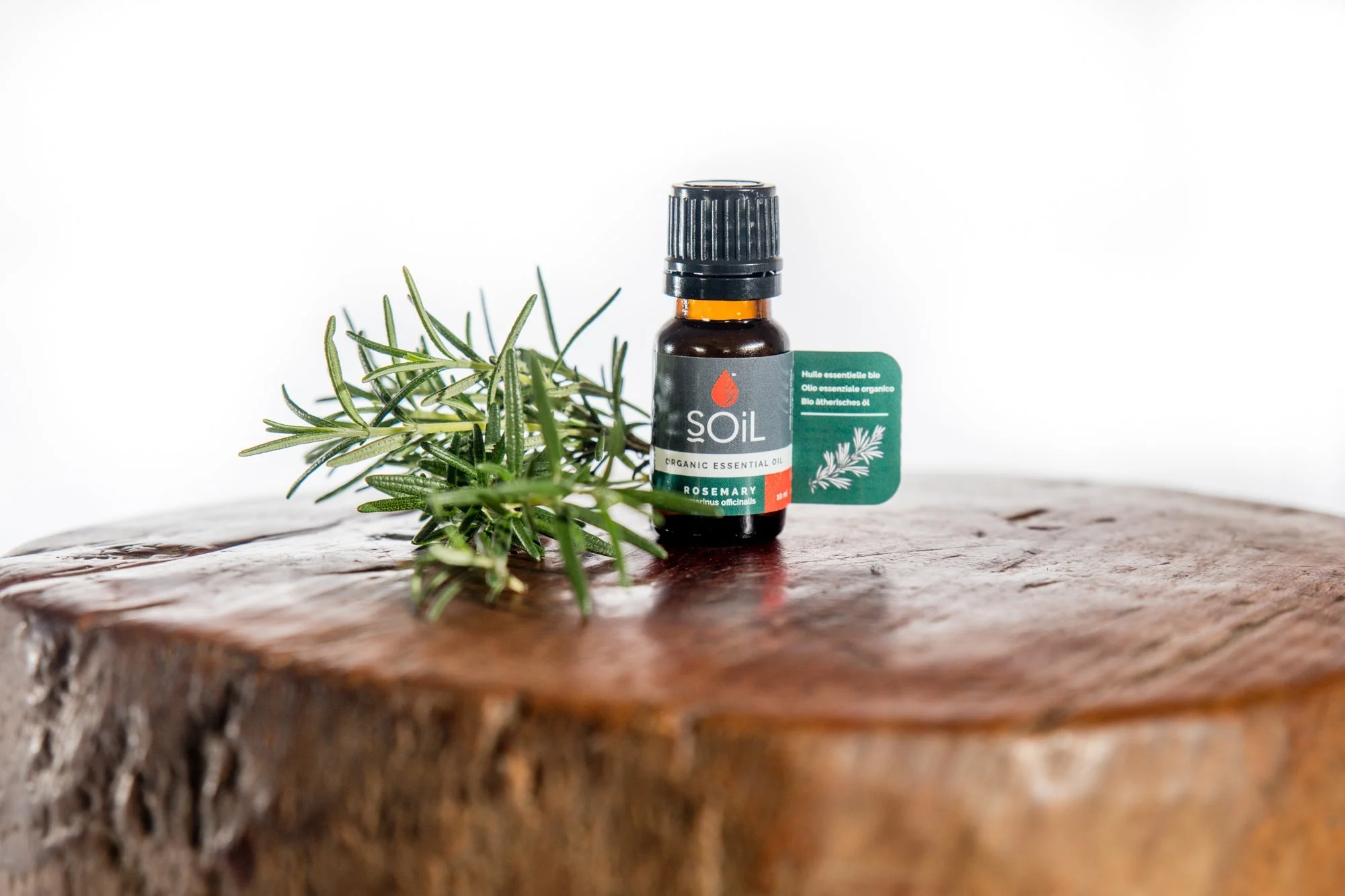 Organic Rosemary Essential Oil (Rosemarinus Officinalis) 10ml by SOiL Organic Aromatherapy and Skincare - Image 2
