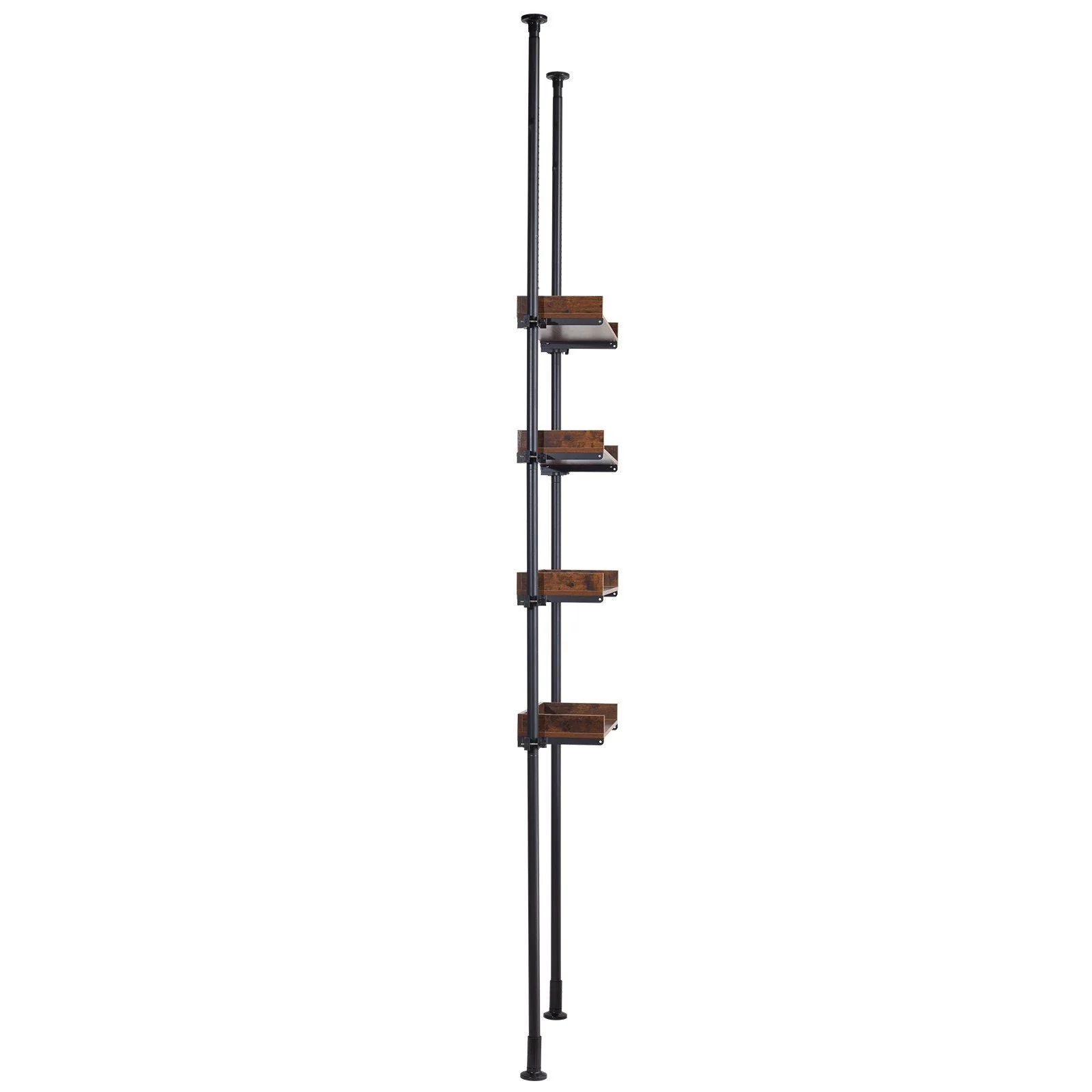 Over the Toilet Storage 4-Tier Bathroom Shelf Rack Space Saver Organizer - Image 2