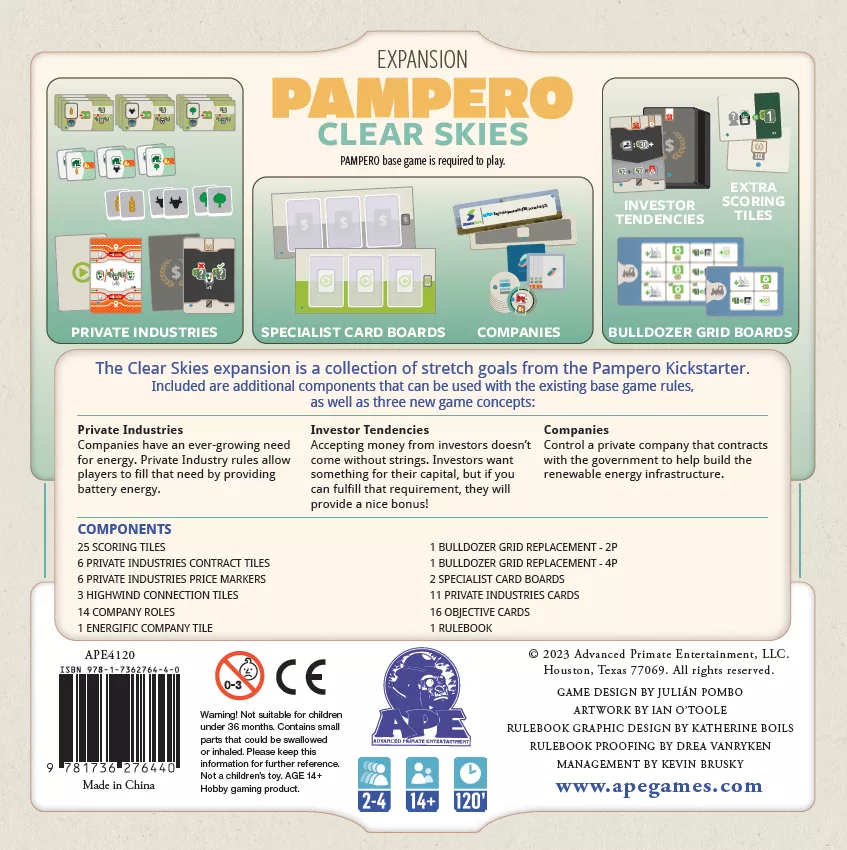 Pampero: Clear Skies Expansion - Image 2