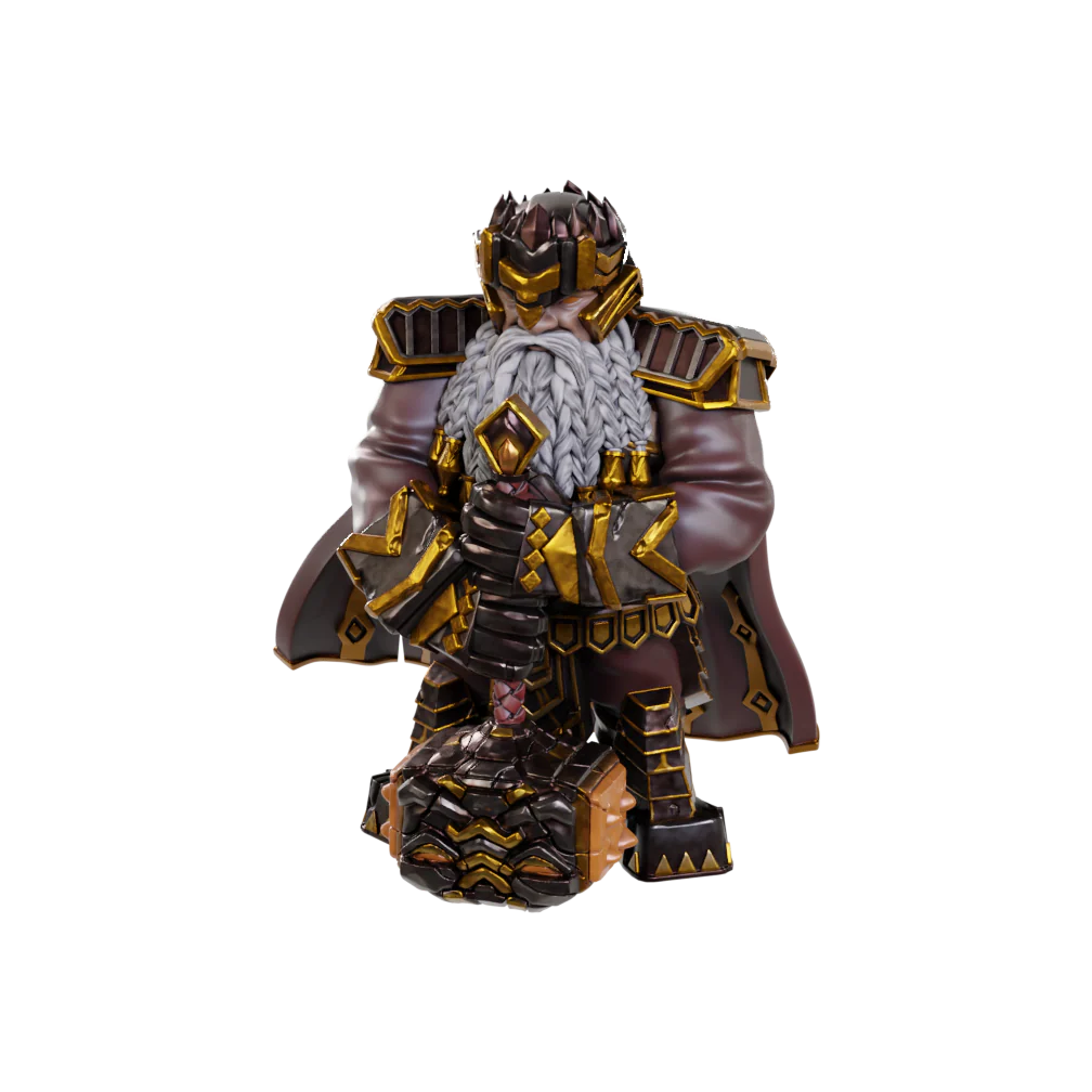 Pathfinder: Deep Cuts - Male Dwarf Champion High-Level - Image 2