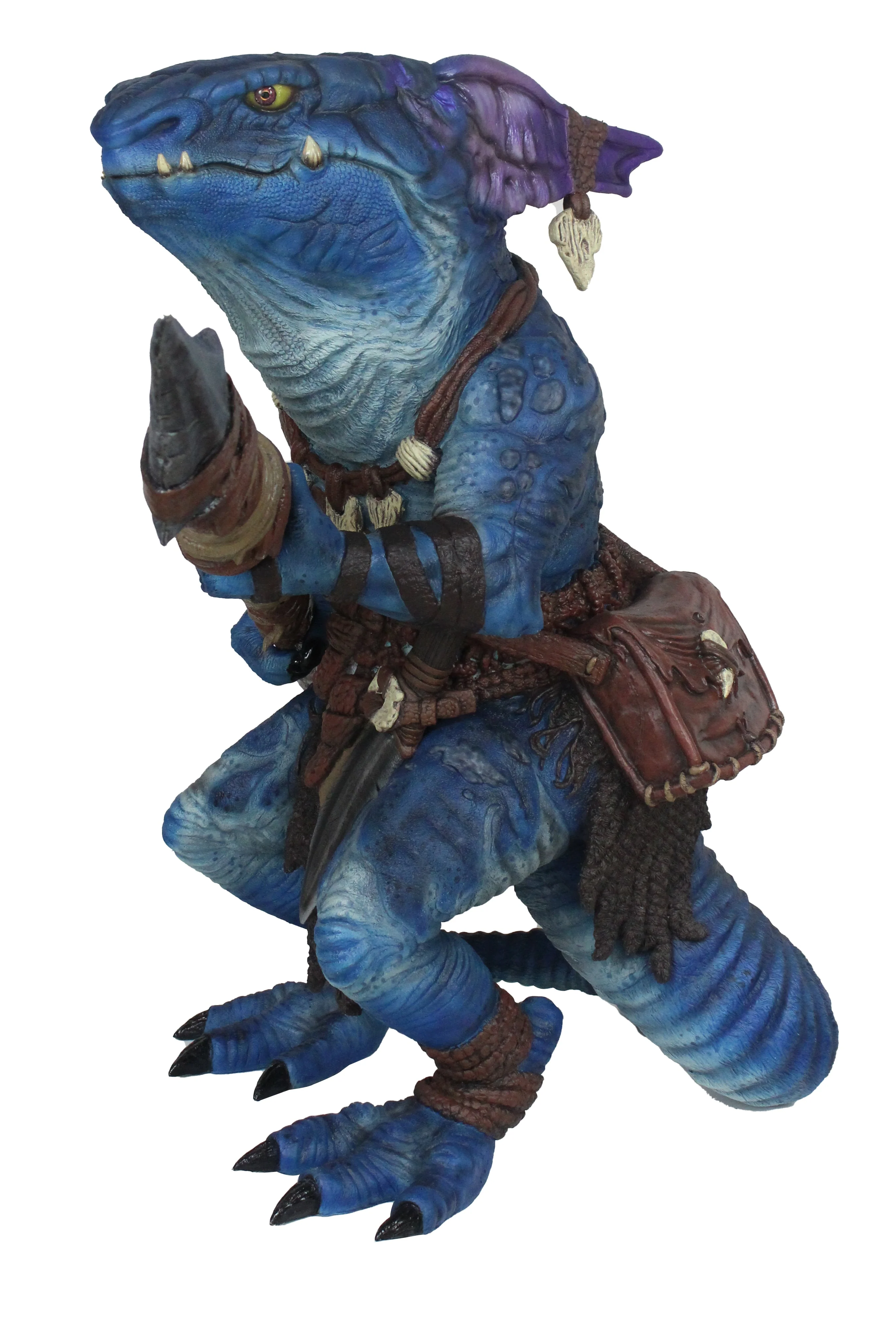 Pathfinder Foam Replica: Life Sized Kobold (Blue - Display Model) - Image 2