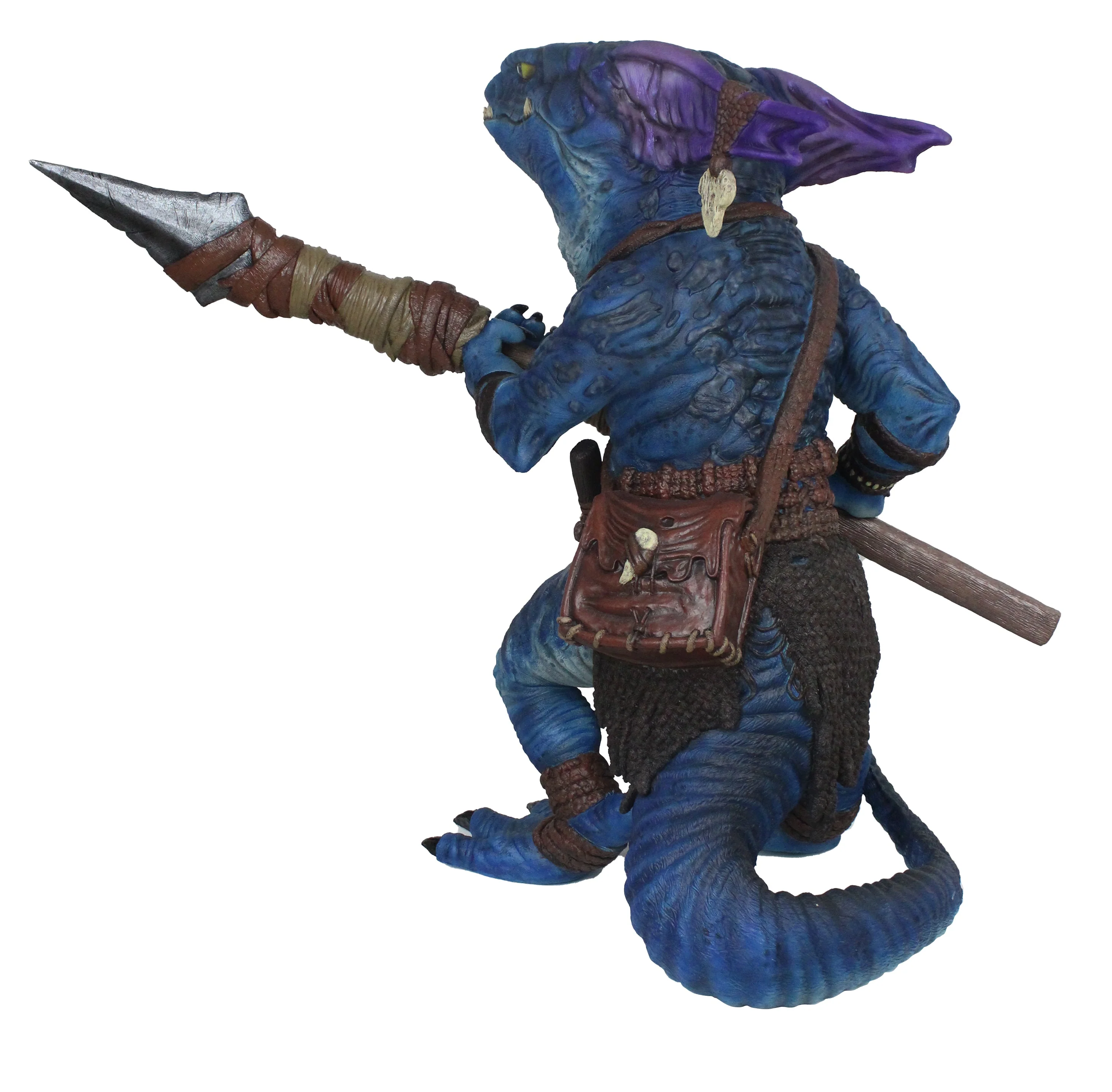 Pathfinder Foam Replica: Life Sized Kobold (Blue - Display Model) - Image 4