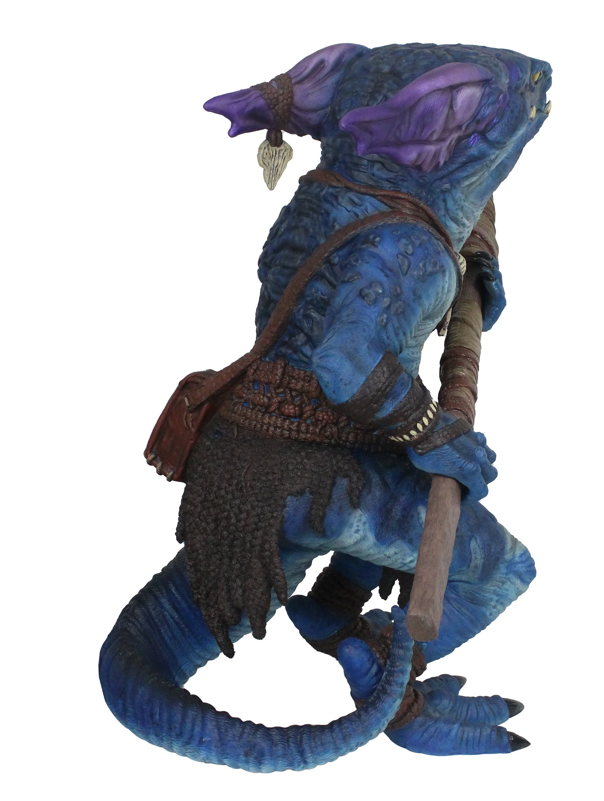Pathfinder Foam Replica: Life Sized Kobold (Blue - Display Model) - Image 6