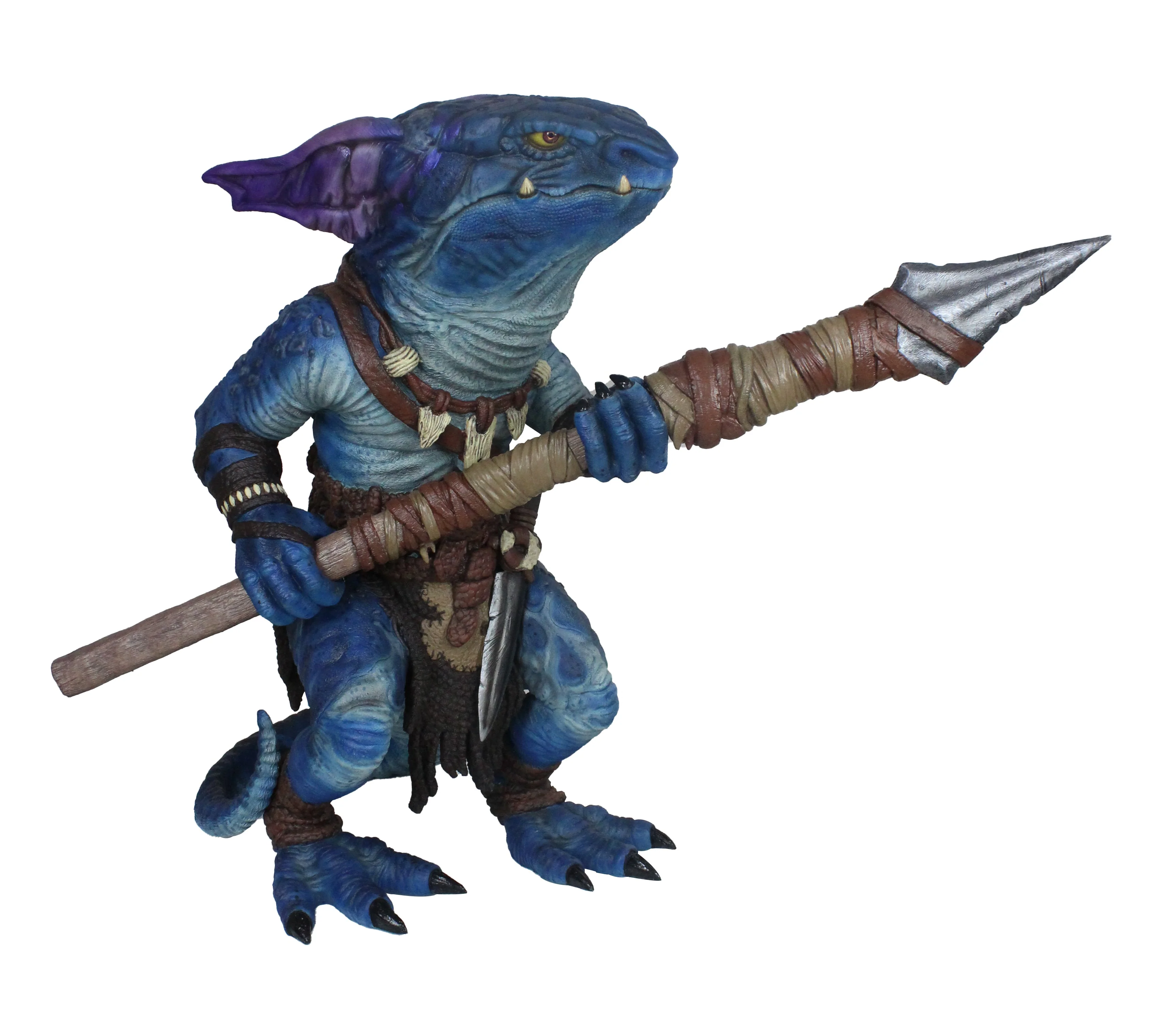 Pathfinder Foam Replica: Life Sized Kobold (Blue - Display Model) - Image 8