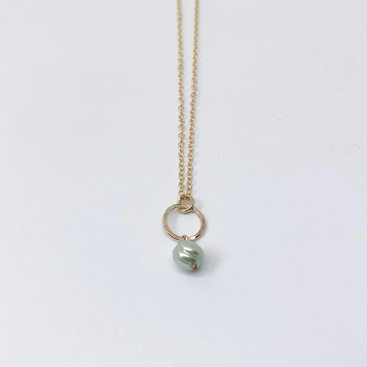 Pearl Drop Charm Necklace by Jennifer Cervelli Jewelry - Image 14