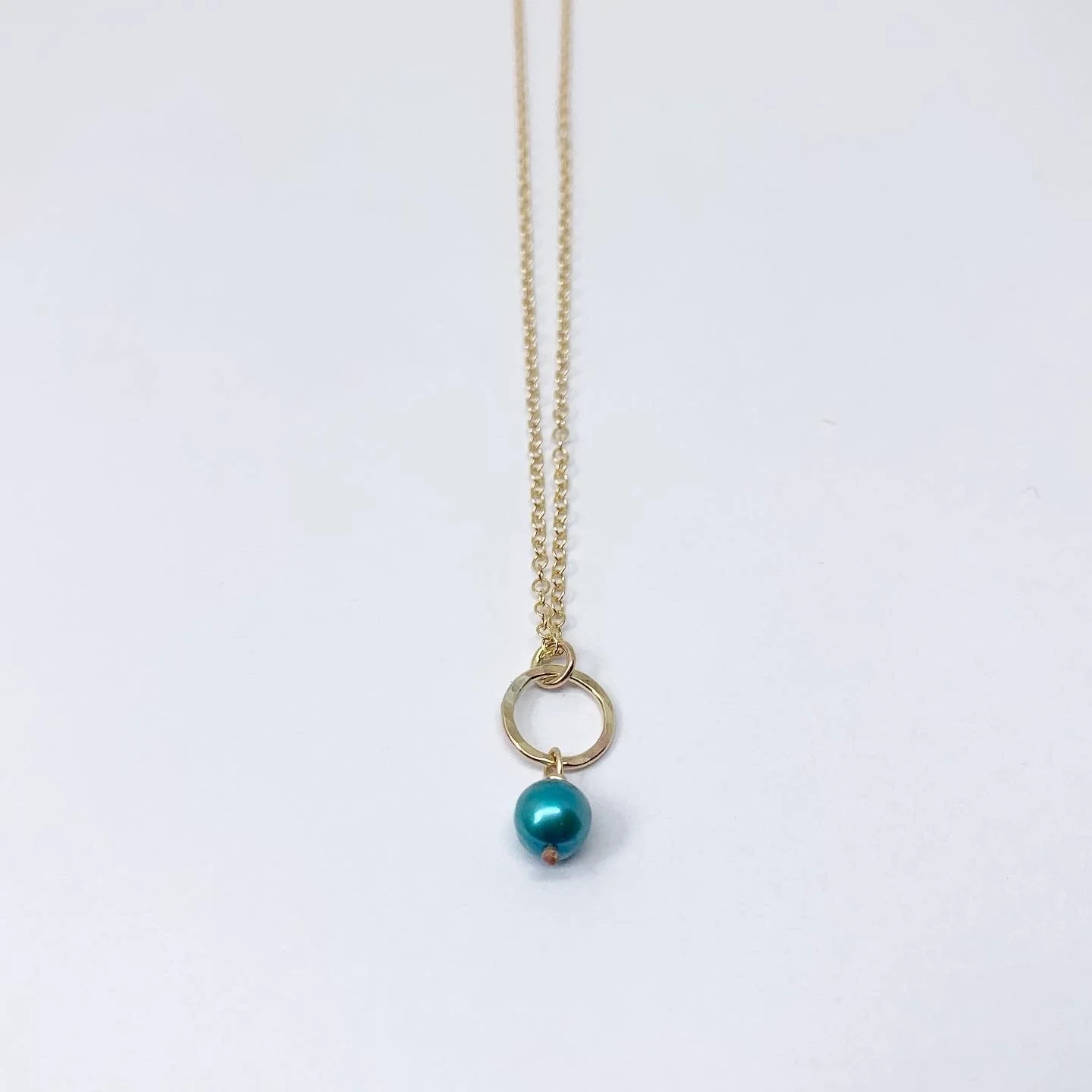 Pearl Drop Charm Necklace by Jennifer Cervelli Jewelry - Image 16