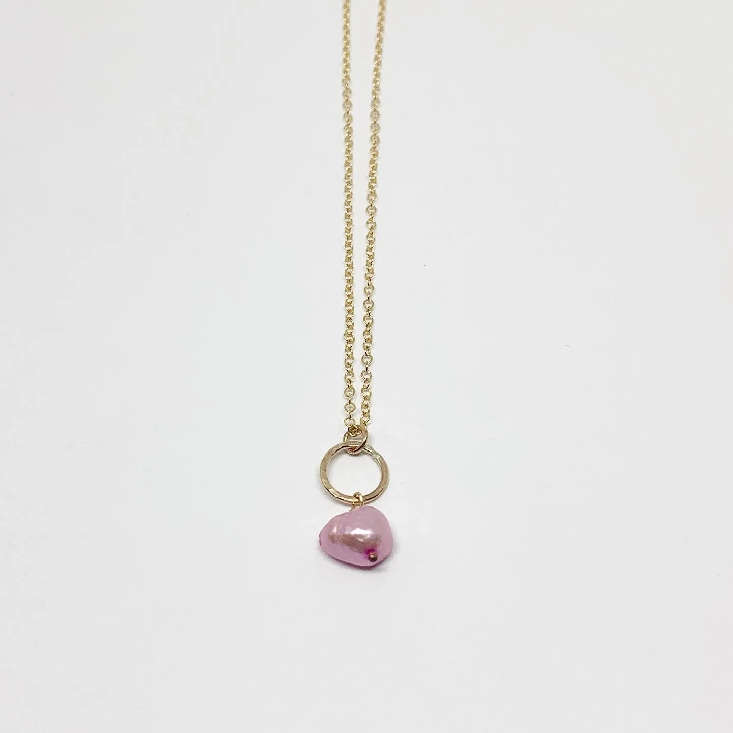 Pearl Drop Charm Necklace by Jennifer Cervelli Jewelry - Image 20
