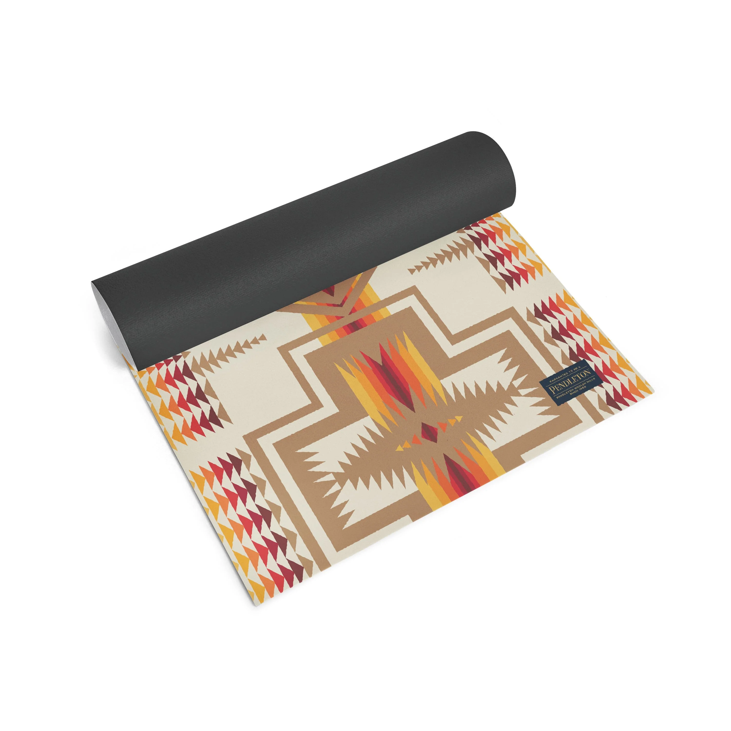 Pendleton x Yune Yoga Mat Harding Tan 5mm by Yune Yoga - Image 2
