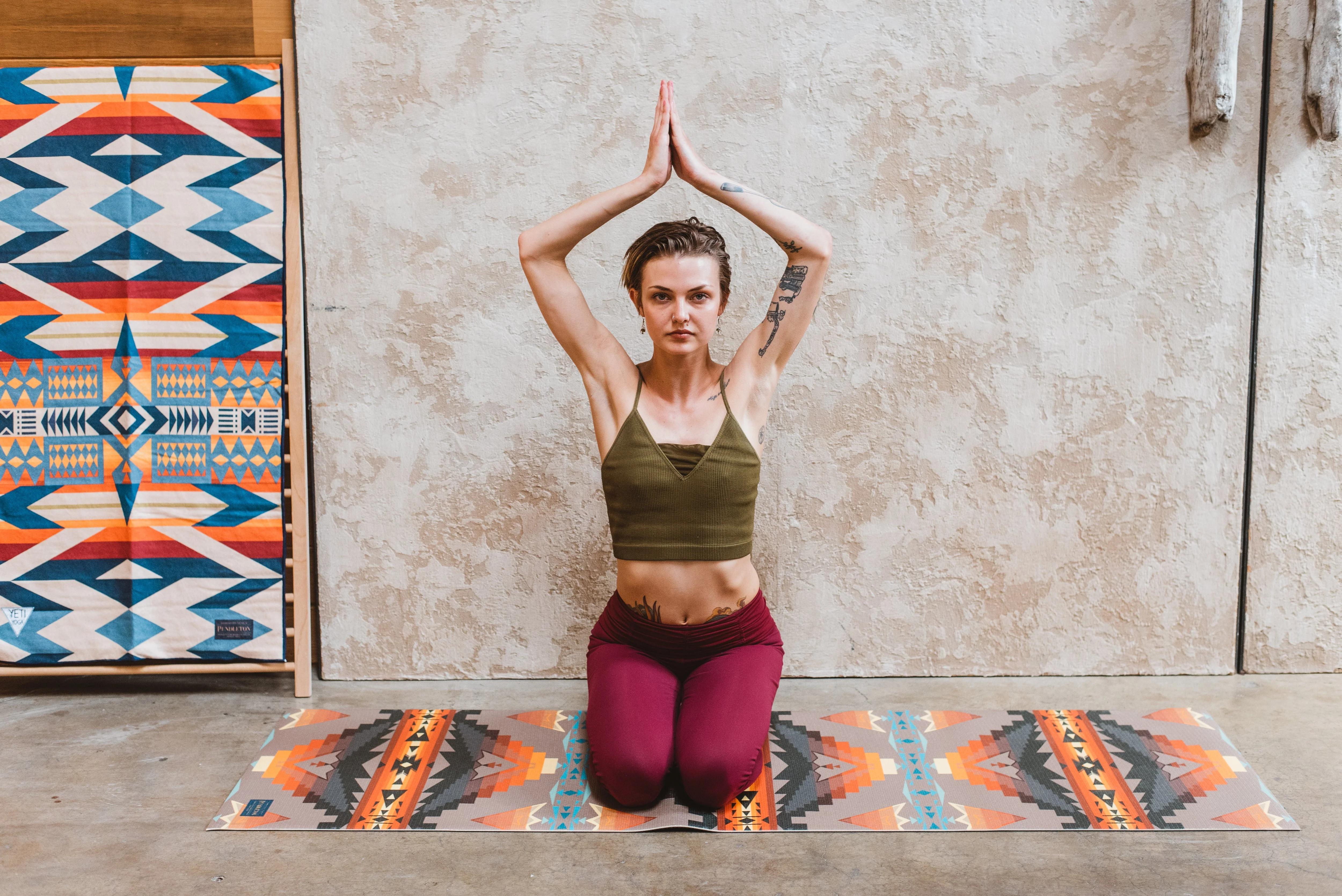 Pendleton x Yune Yoga Mat Sierra Ridge 5mm by Yune Yoga - Image 4