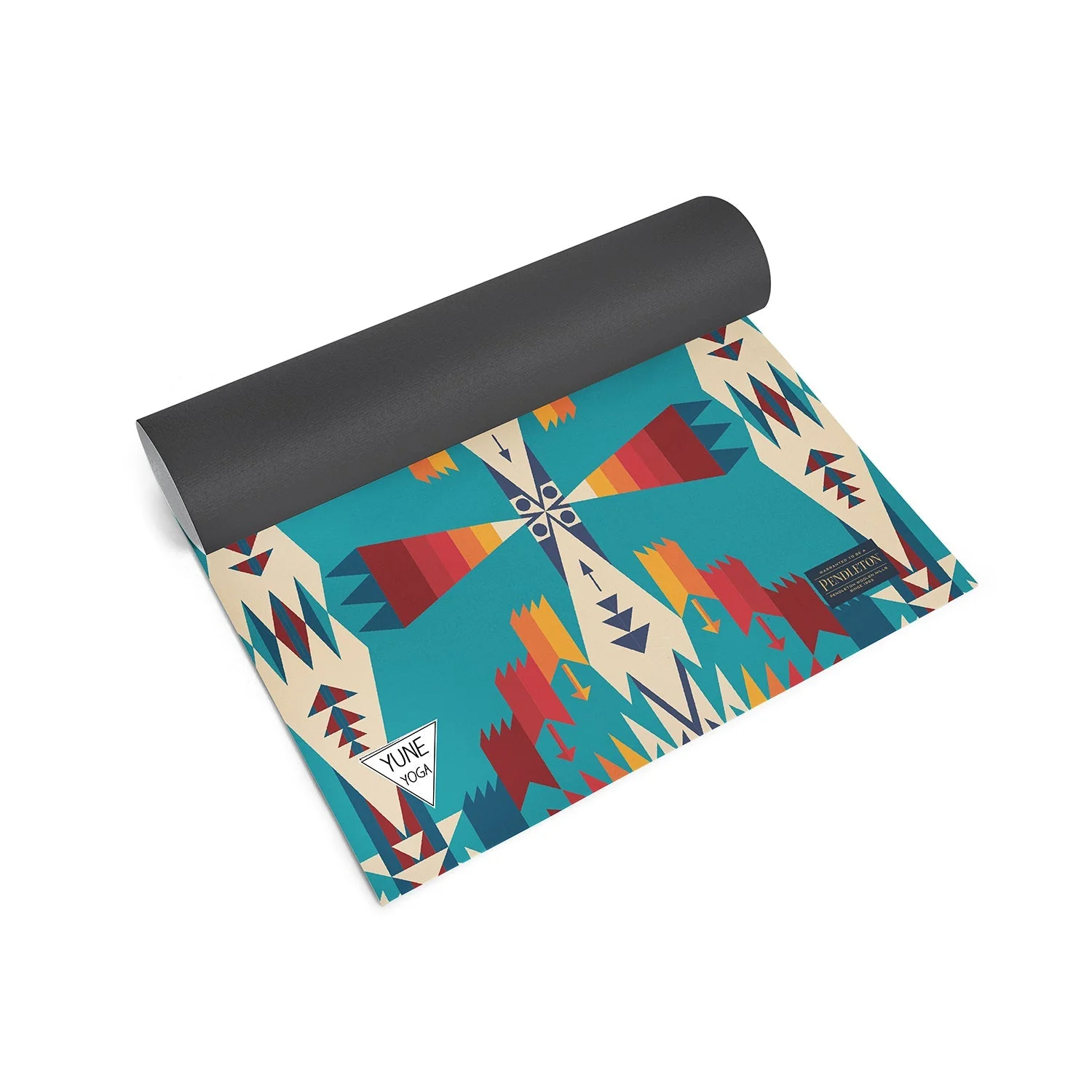 Pendleton x Yune Yoga Tucson Turquoise Mat 5mm by Yune Yoga - Image 2