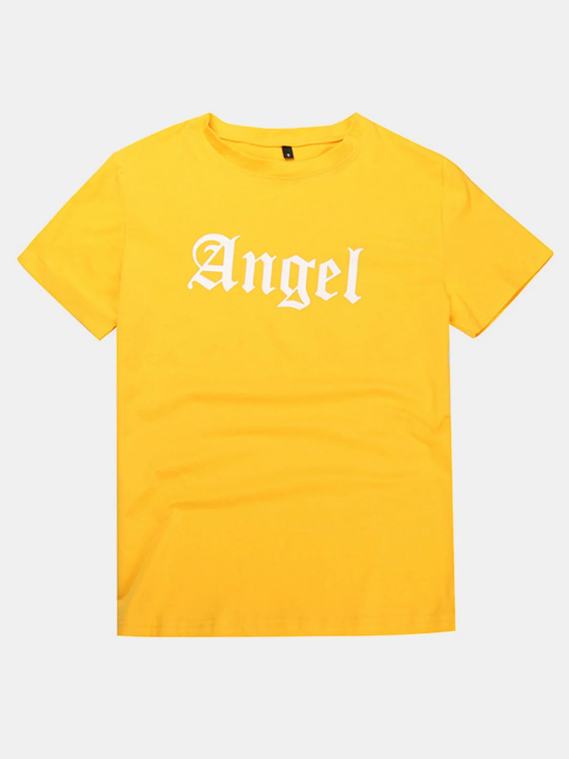 Perfee ANGEL Round Neck Short Sleeve T-Shirt - Image 5