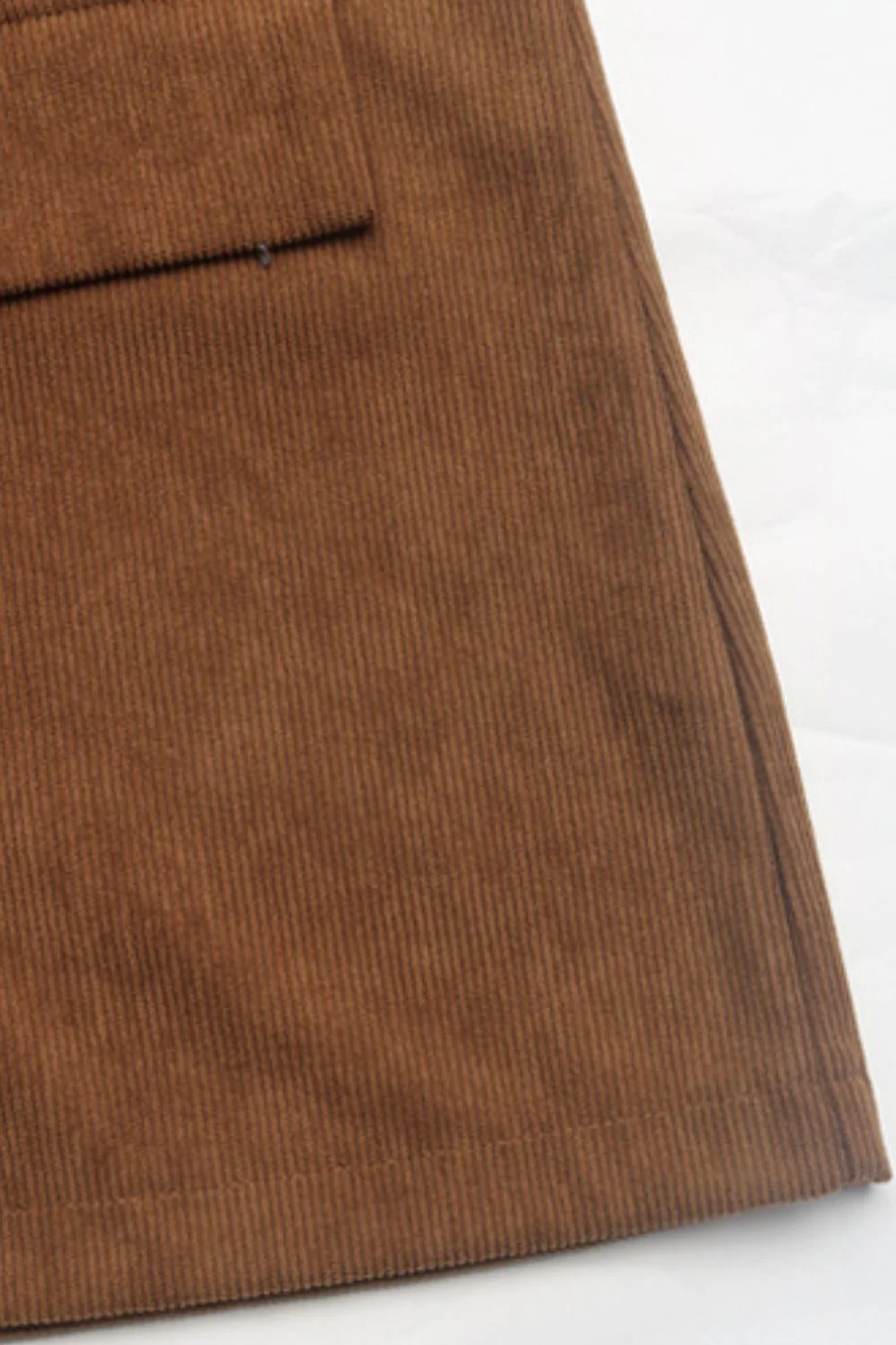 Perfee Decorative Pocket Flap Lapel Collar Long Sleeve Outerwear - Image 8