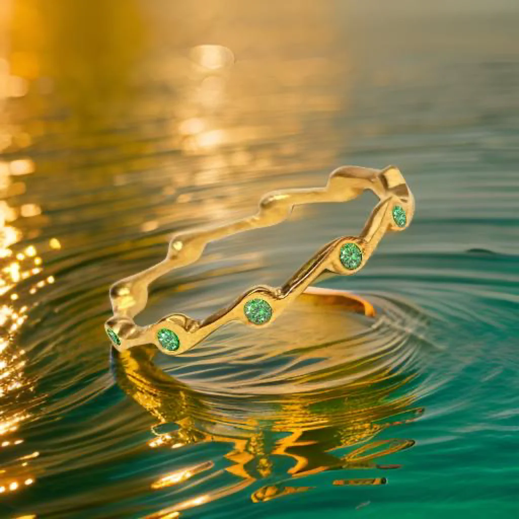 Peridot Birthstone Stacker Ring by The Urban Charm - Image 12