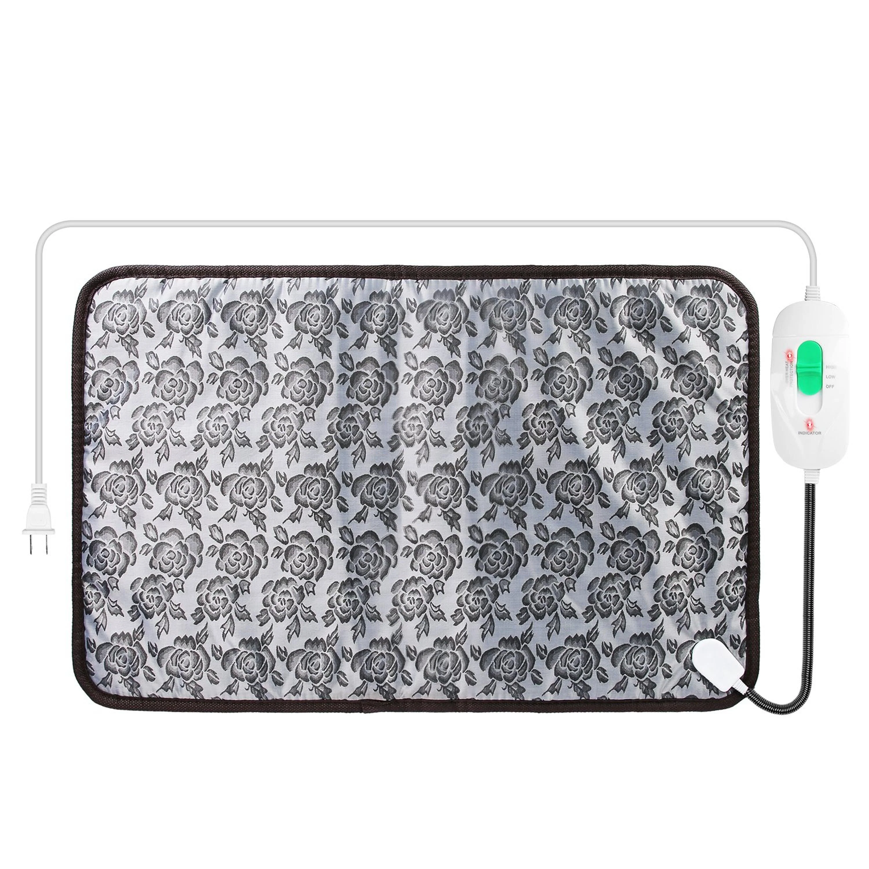 Pet Heating Pad Dog Cat Electric Heating Mat Waterproof Adjustable Warming Blanket with Chew Resistant Steel Cord Case - Image 2
