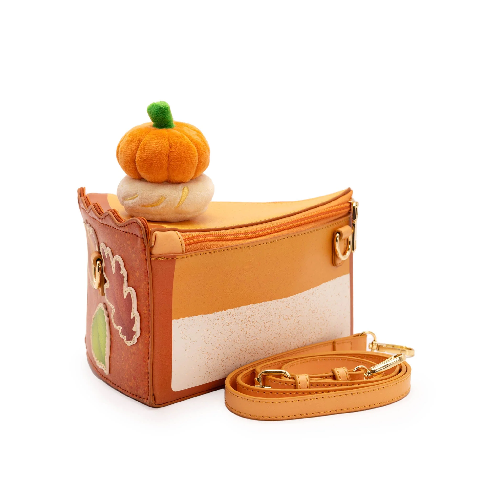 Piece of Pie Slice Handbag - Pumpkin Spice - Image 2