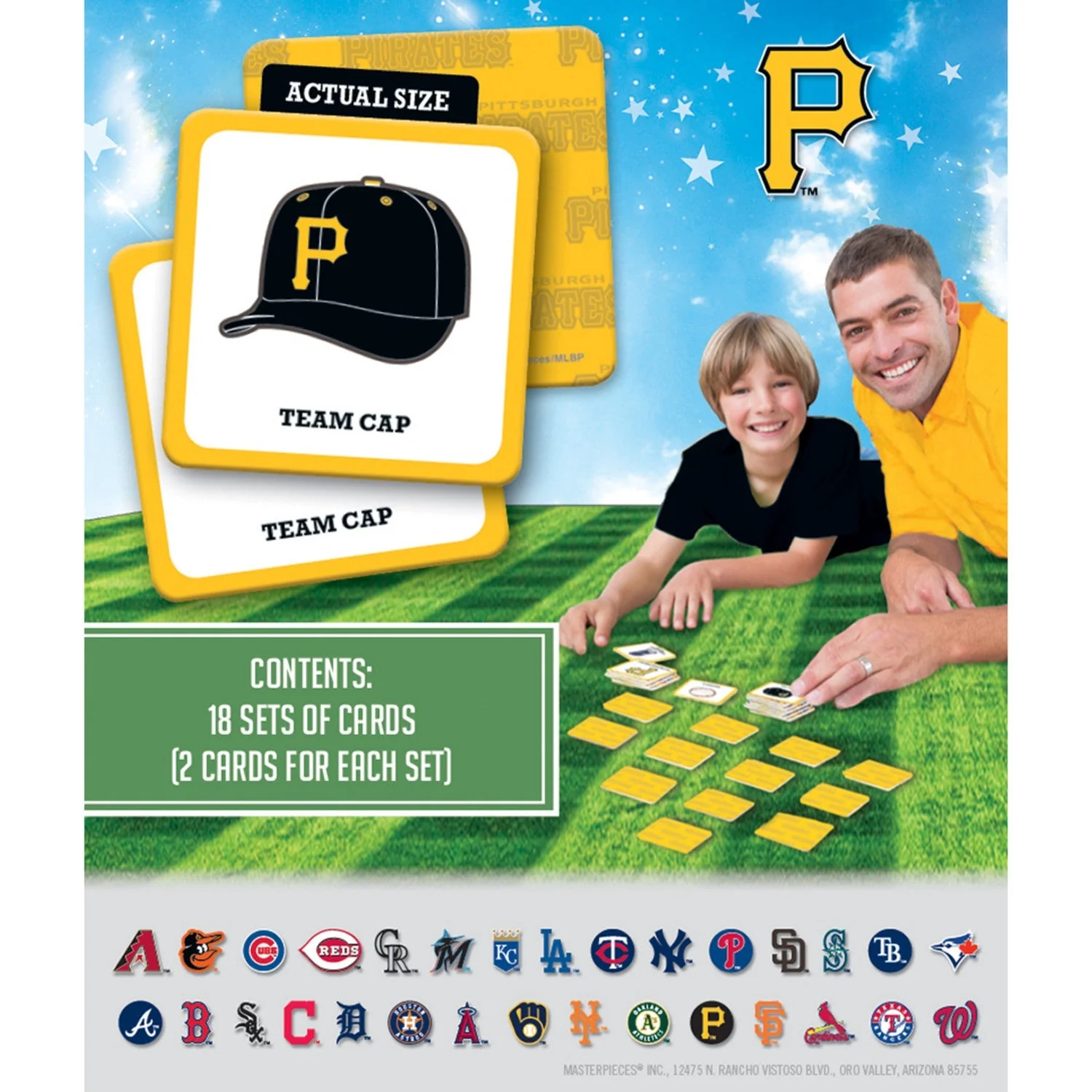 Pittsburgh Pirates Matching Game by MasterPieces Puzzle Company INC - Image 3