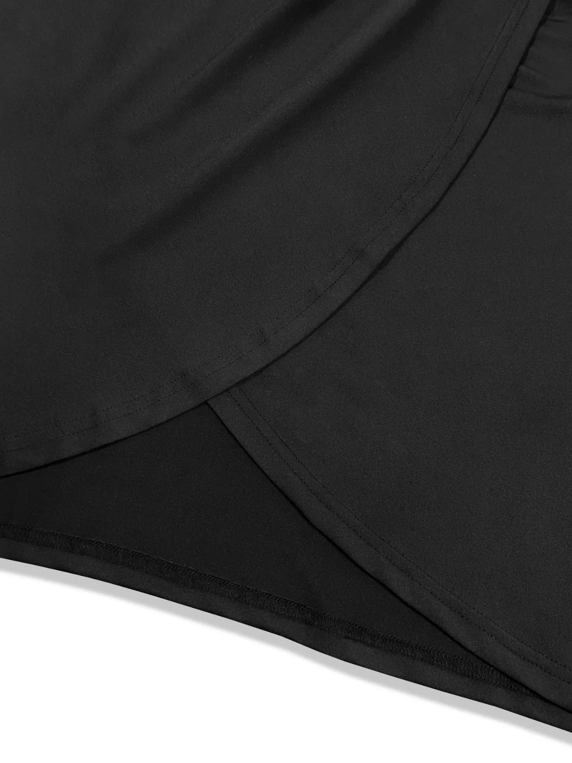 Plus Size Twisted One Shoulder Sleeveless Midi Dress - Image 5