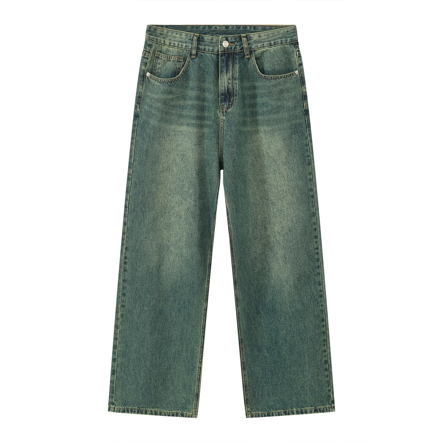Pocketed Baggy Jeans - Image 10