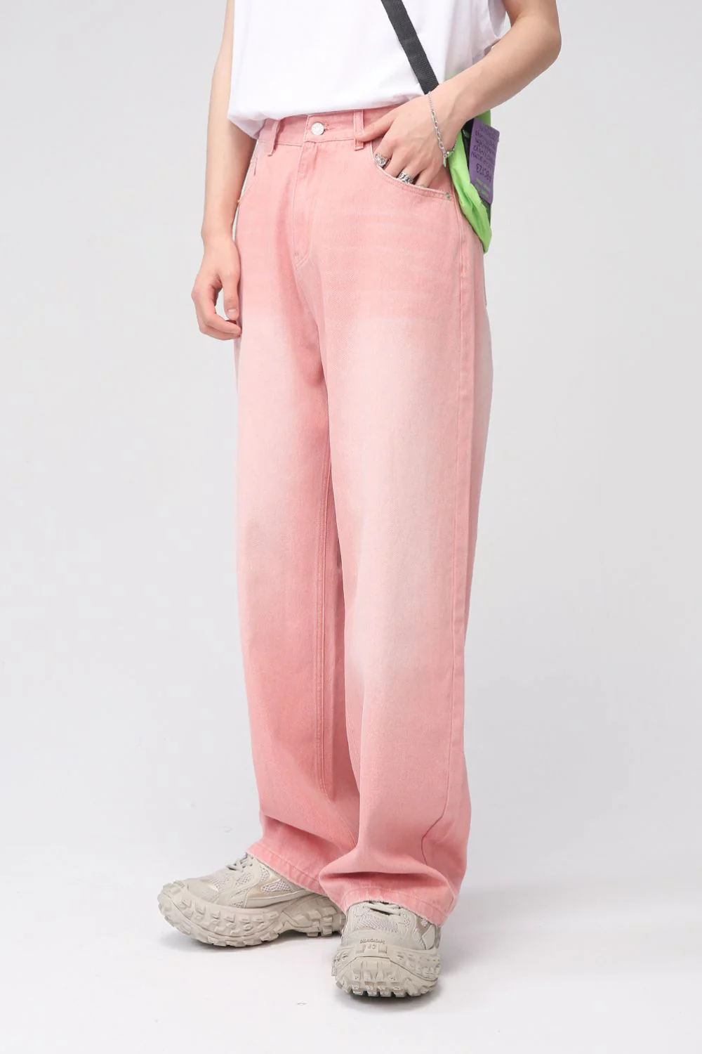 Pocketed Baggy Jeans - Image 2