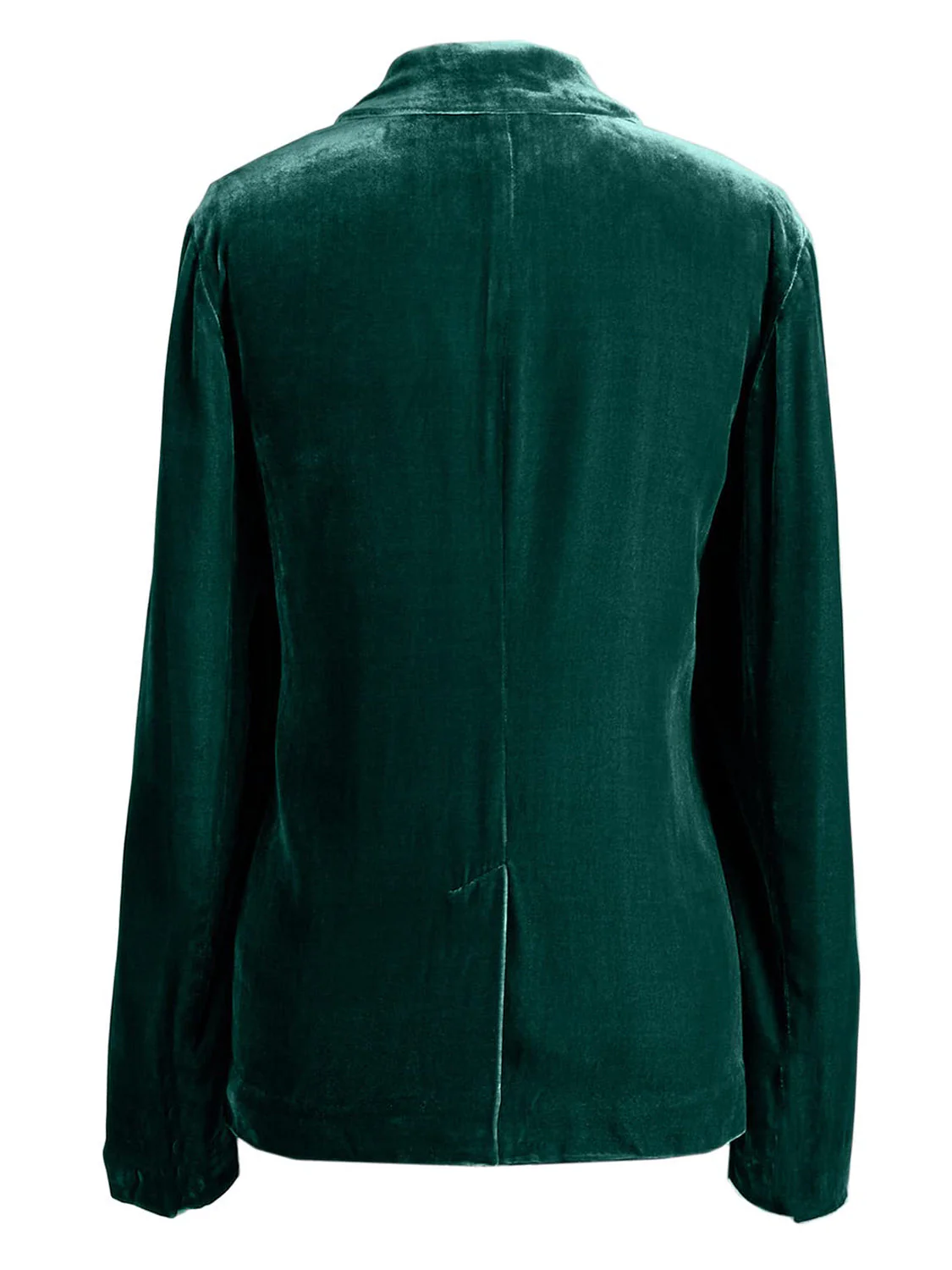 Pocketed Button Up Lapel Collar Blazer - Image 19