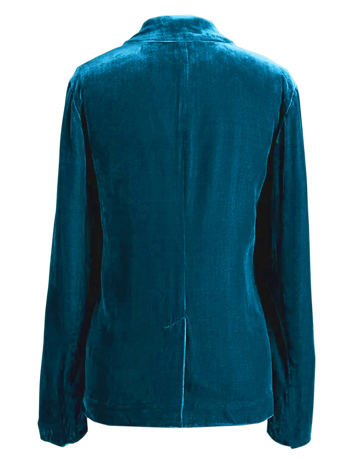 Pocketed Button Up Lapel Collar Blazer - Image 22