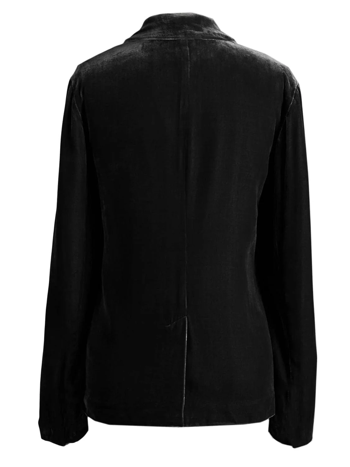 Pocketed Button Up Lapel Collar Blazer - Image 5