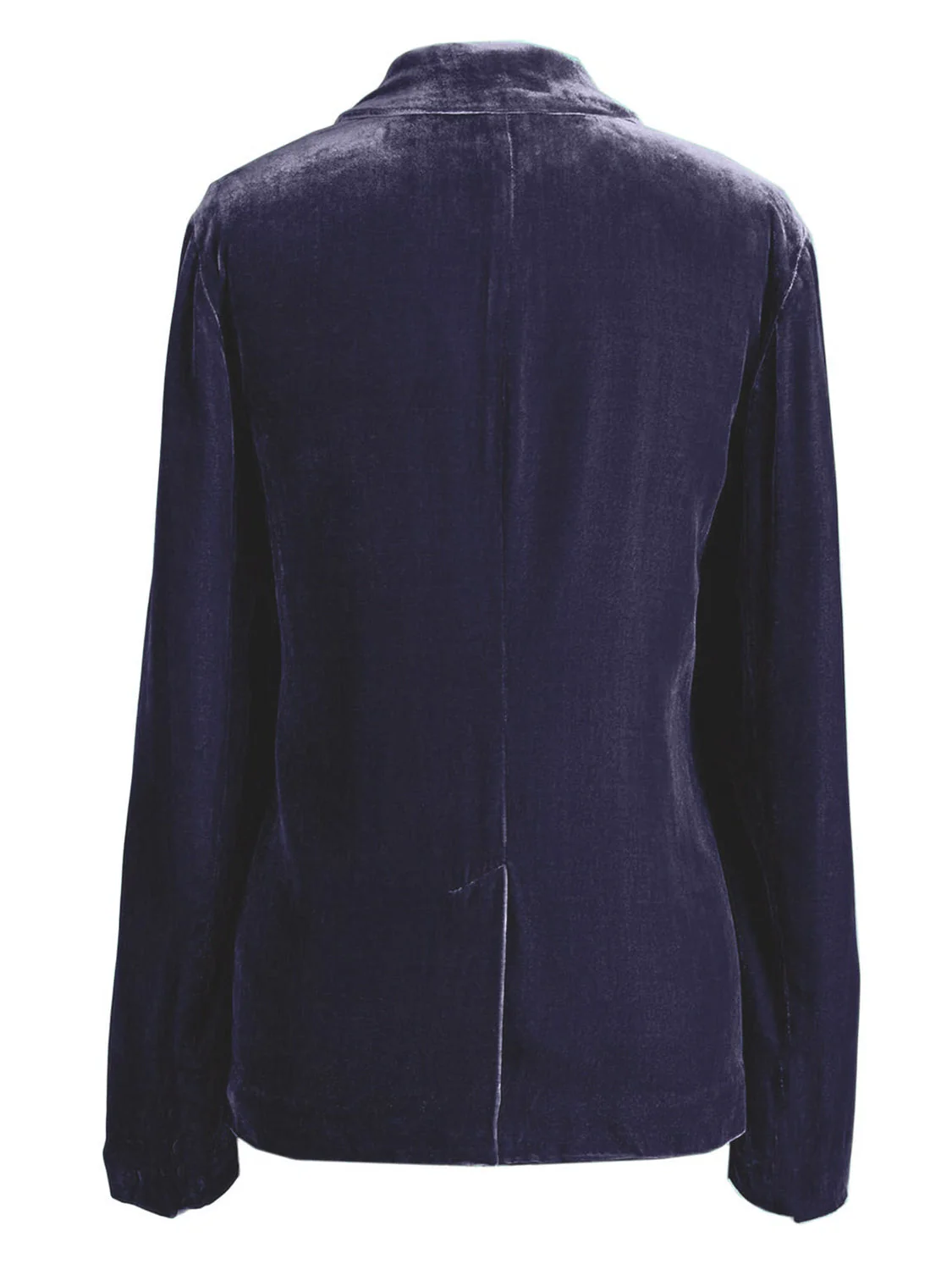 Pocketed Button Up Lapel Collar Blazer - Image 9