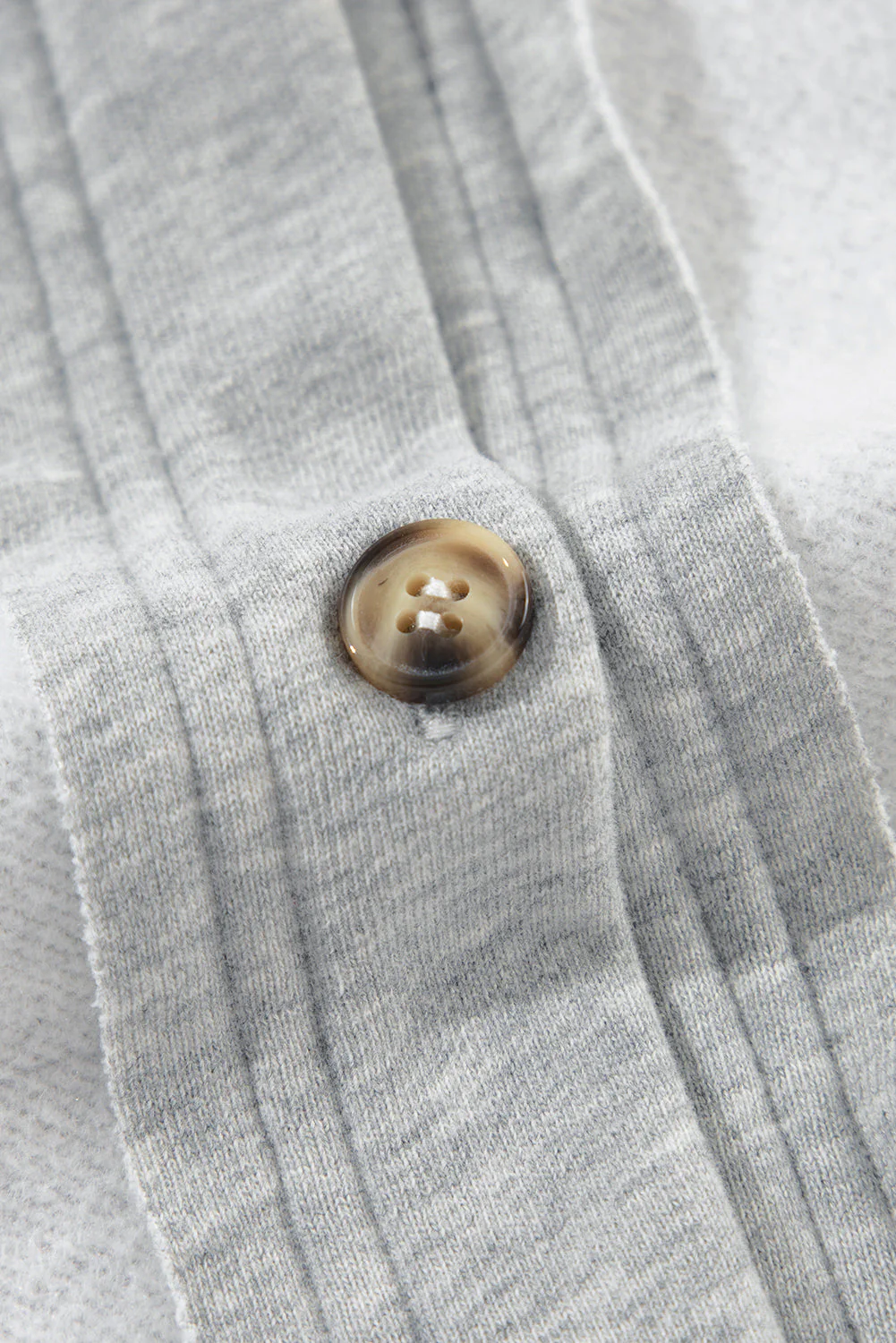 Pocketed Curved Hem Button Up Vest - Image 11