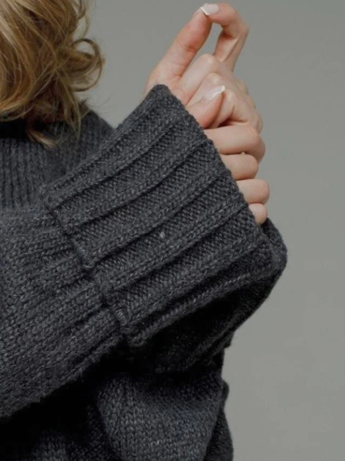 Pocketed Open Front Dropped Shoulder Cardigan - Image 9