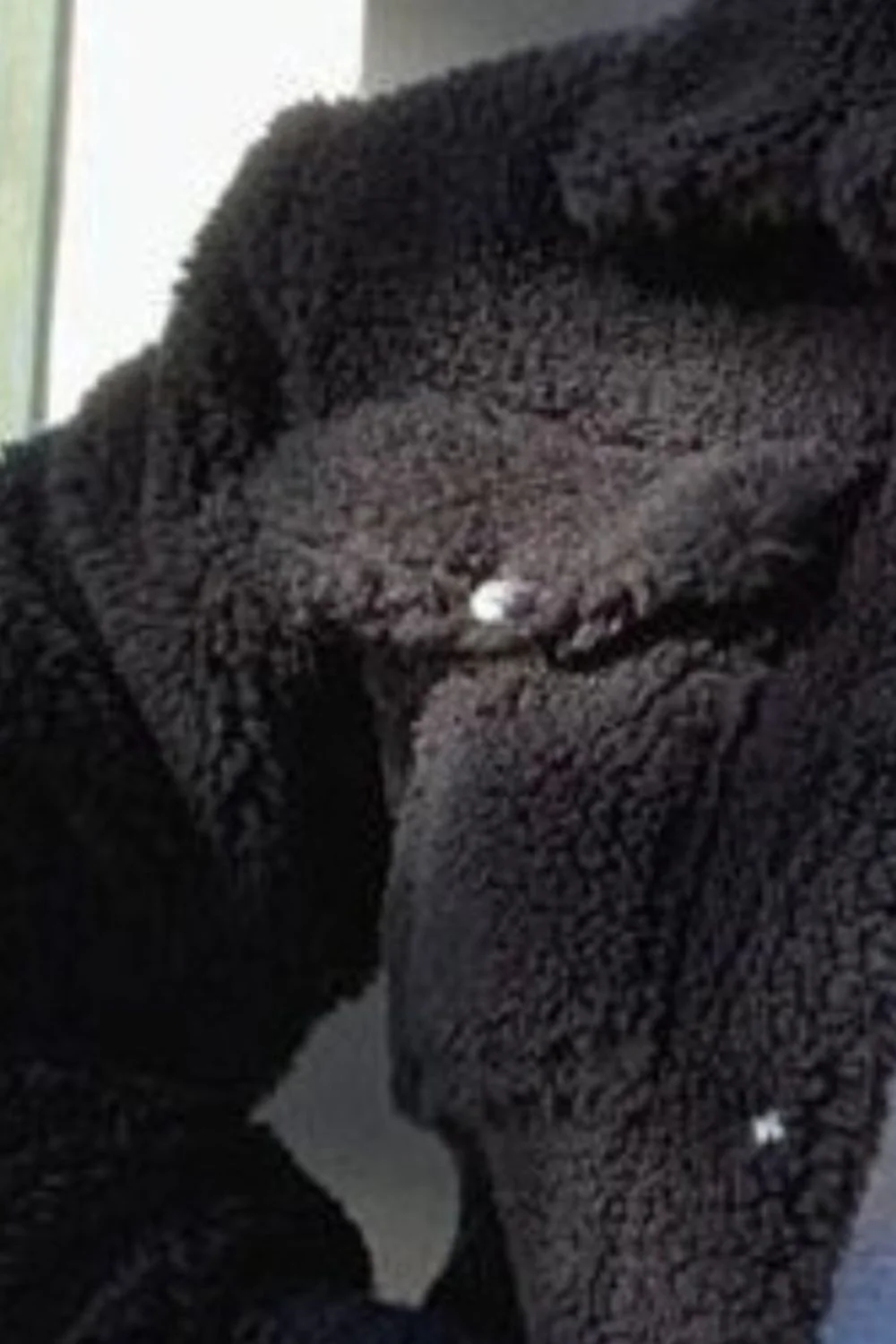 Pocketed Snap Down Collared Neck Jacket - Image 3