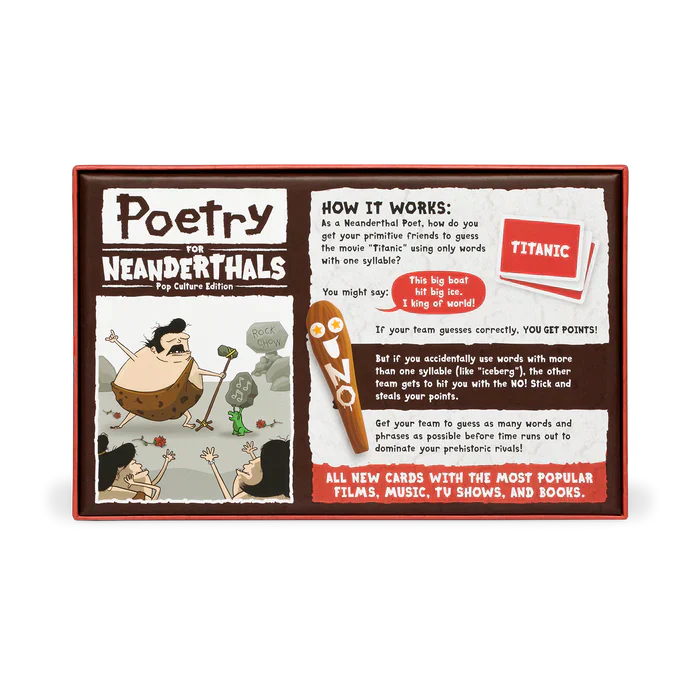 Poetry for Neanderthals Pop Culture Edition - Image 2