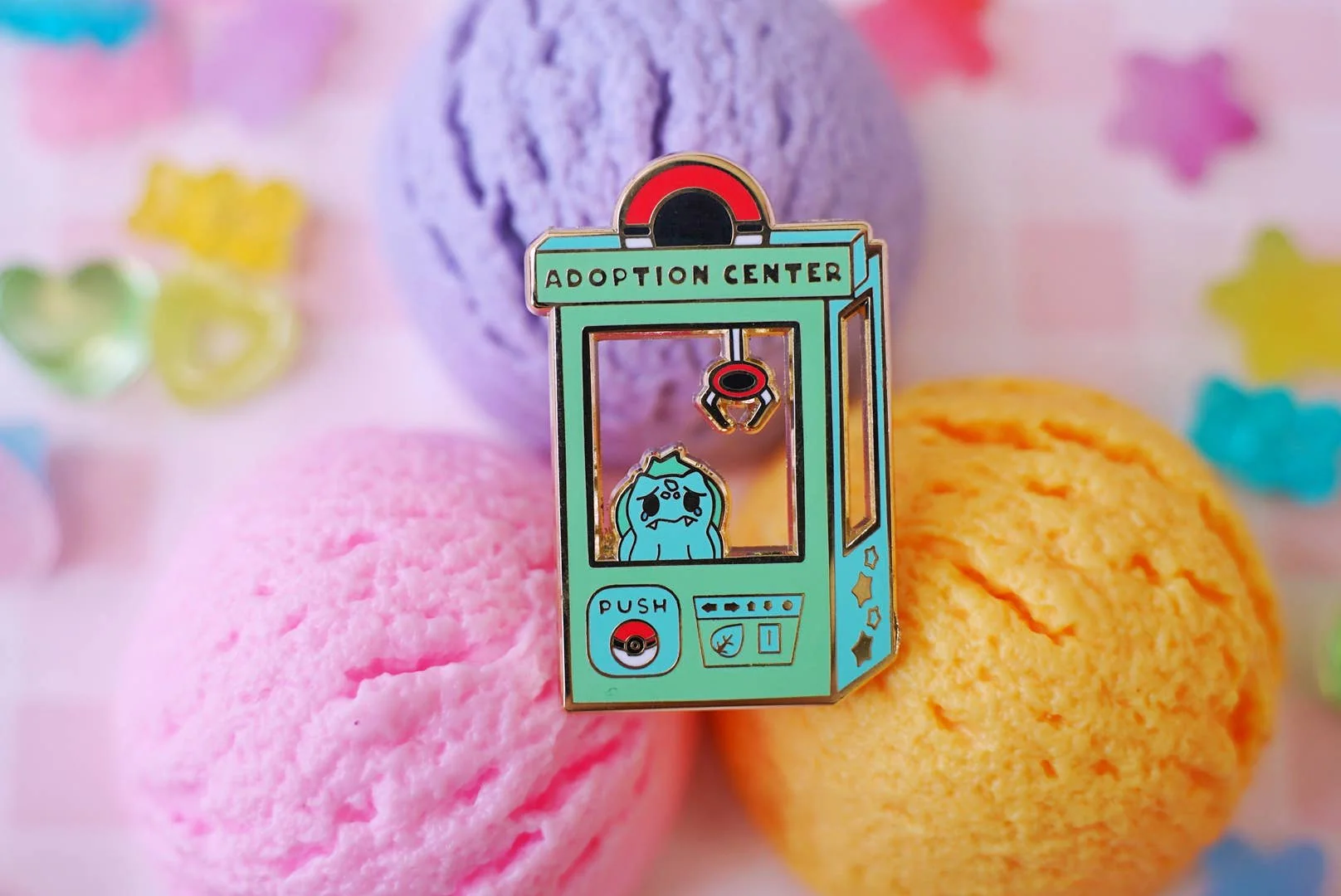 Pokemon: Bulbasaur Adoption Center Enamel Pin - Image 2