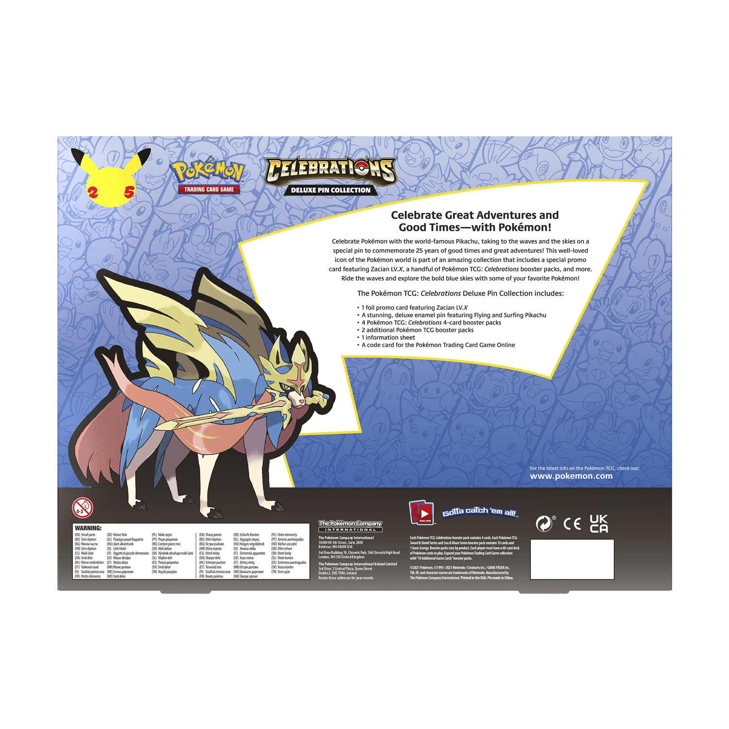 Pokemon Celebrations: Deluxe Pin Collection - Image 8