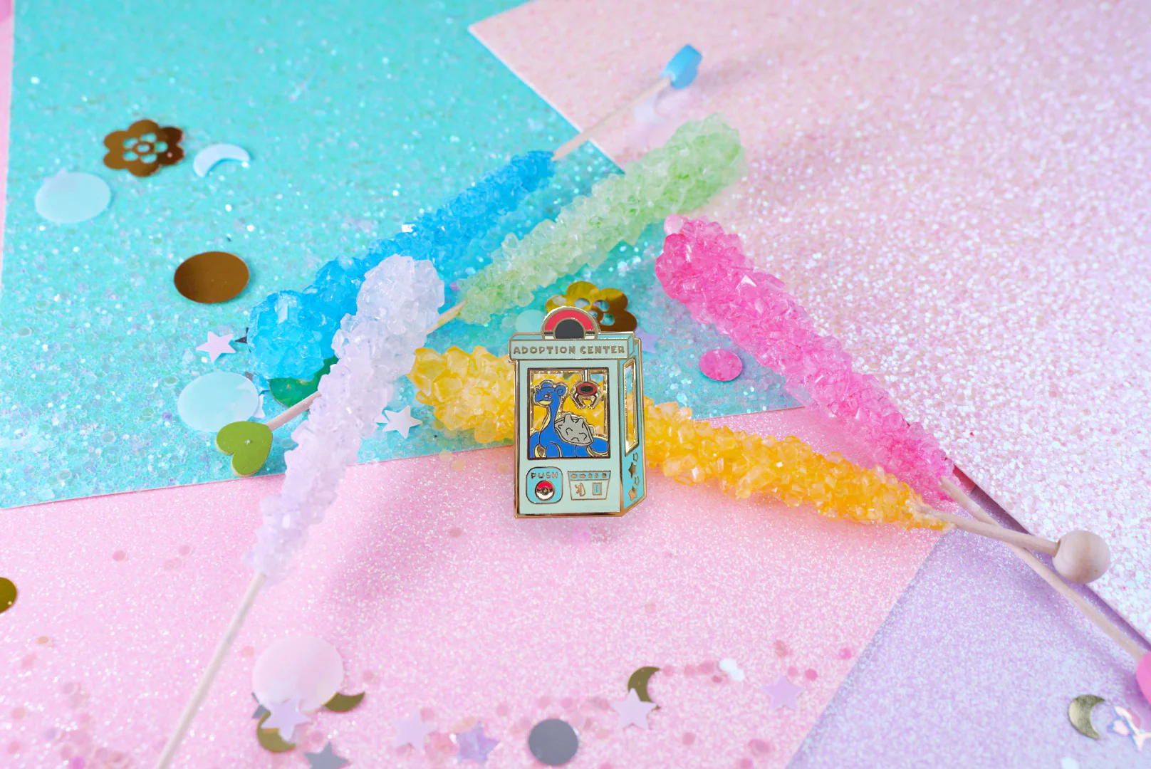 Pokemon: Lapras Adoption Center Enamel Pin - Image 2