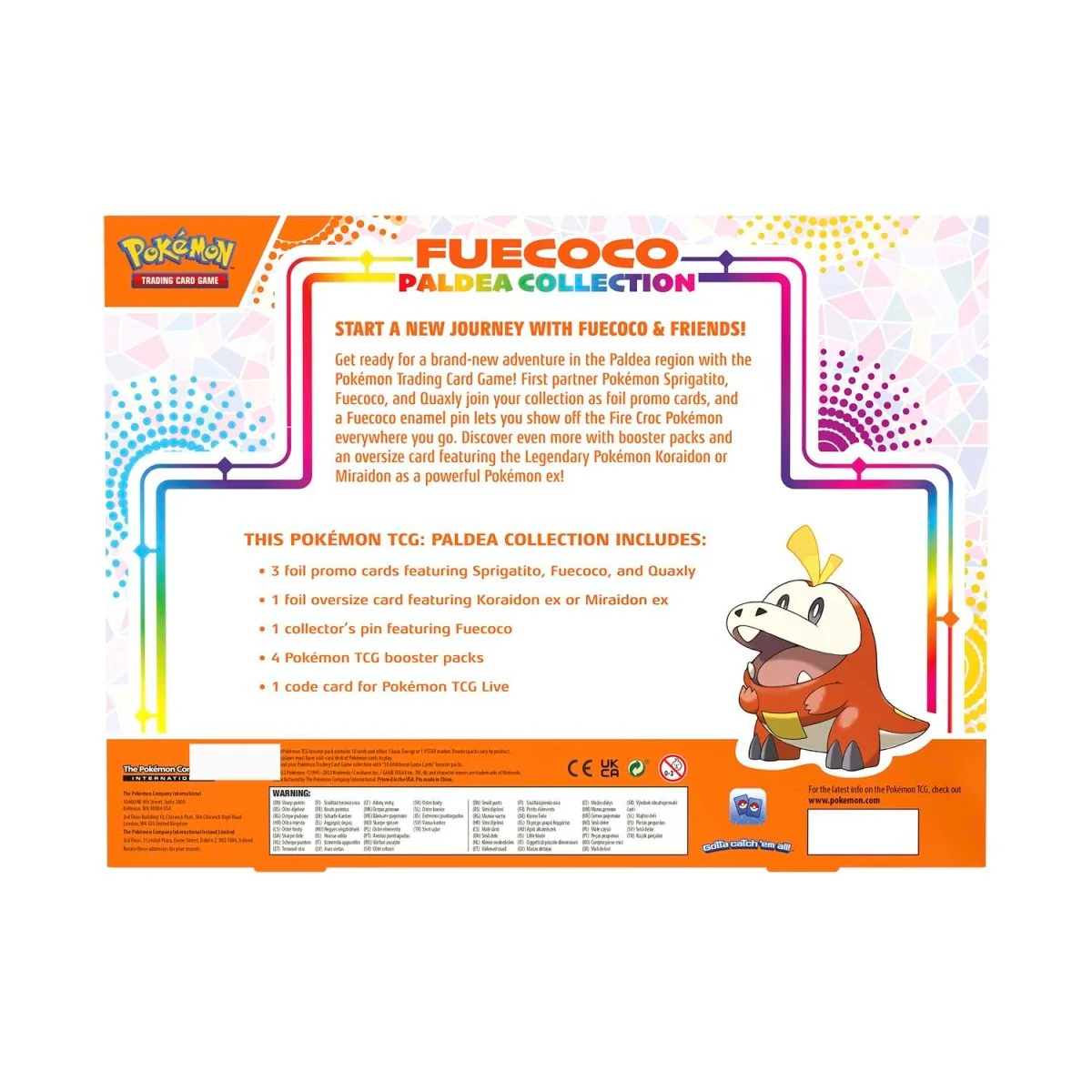 Pokemon: Paldea Collection - Fuecoco - Image 6