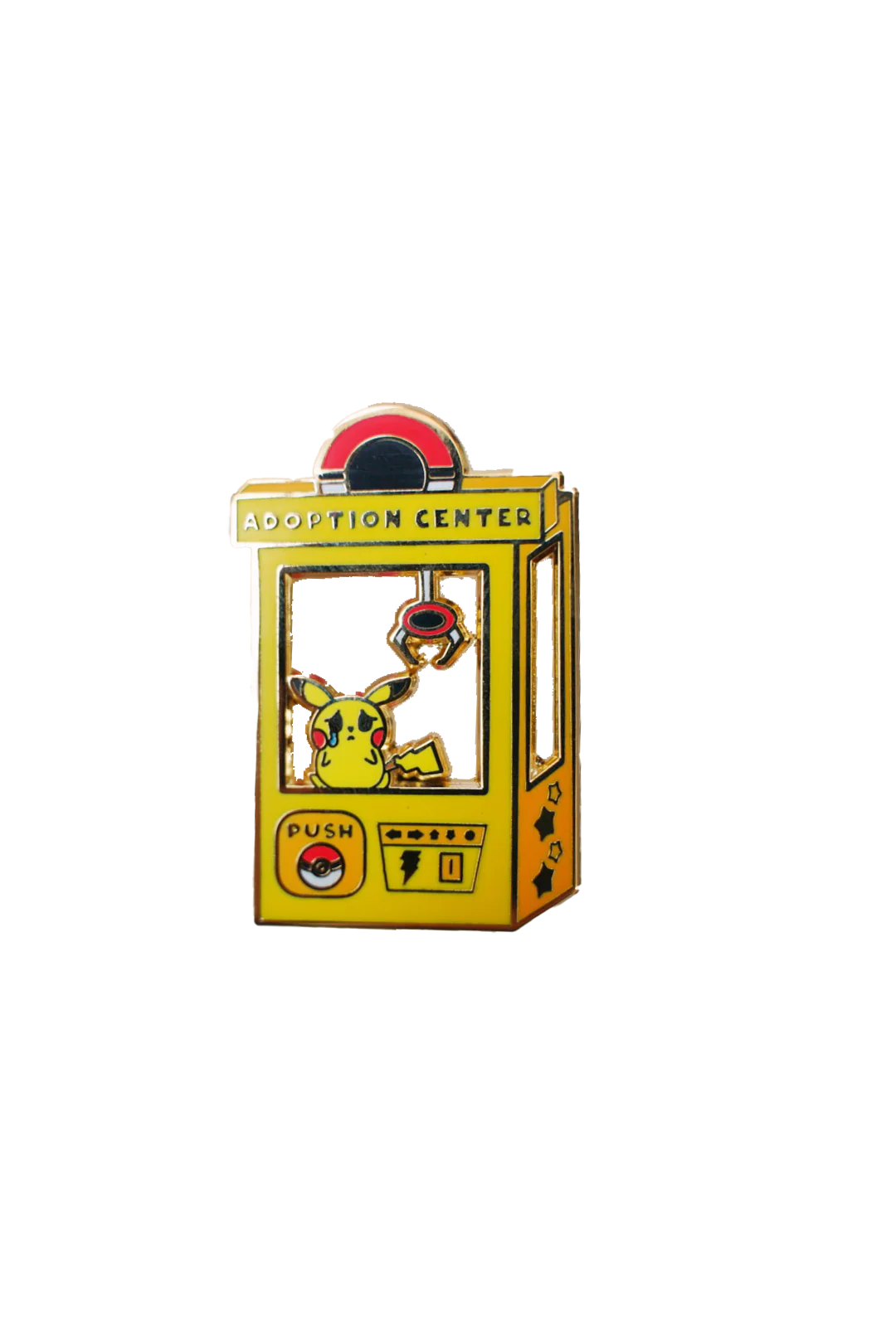 Pokemon: Pikachu Adoption Center Enamel Pin - Image 2