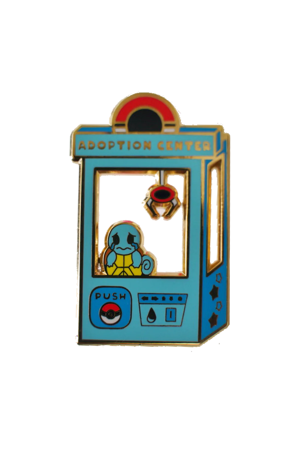Pokemon: Squirtle Adoption Center Enamel Pin - Image 2