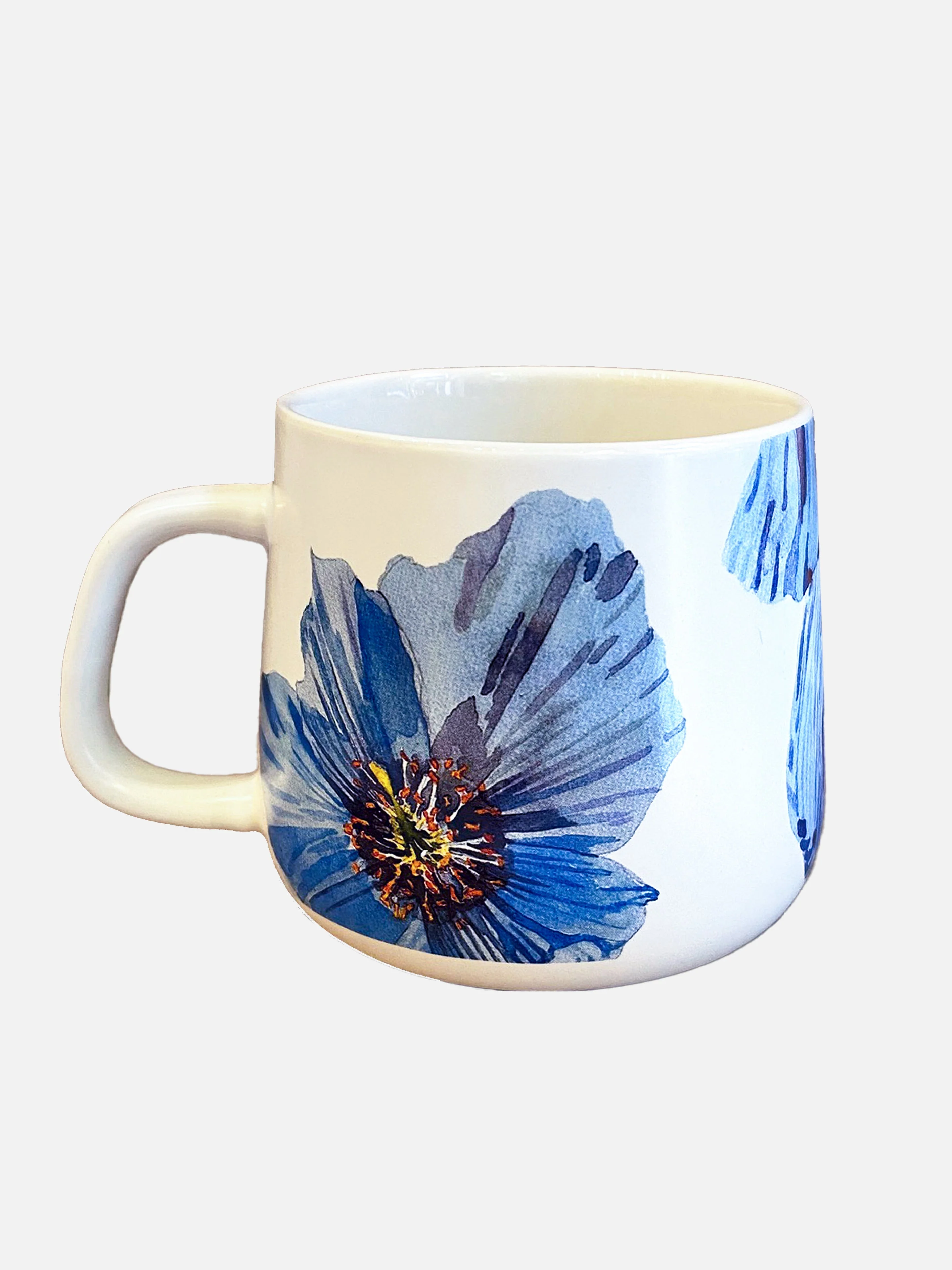 Porcelain Mug:  Himalayan Blue Poppies by India & Purry - Image 4
