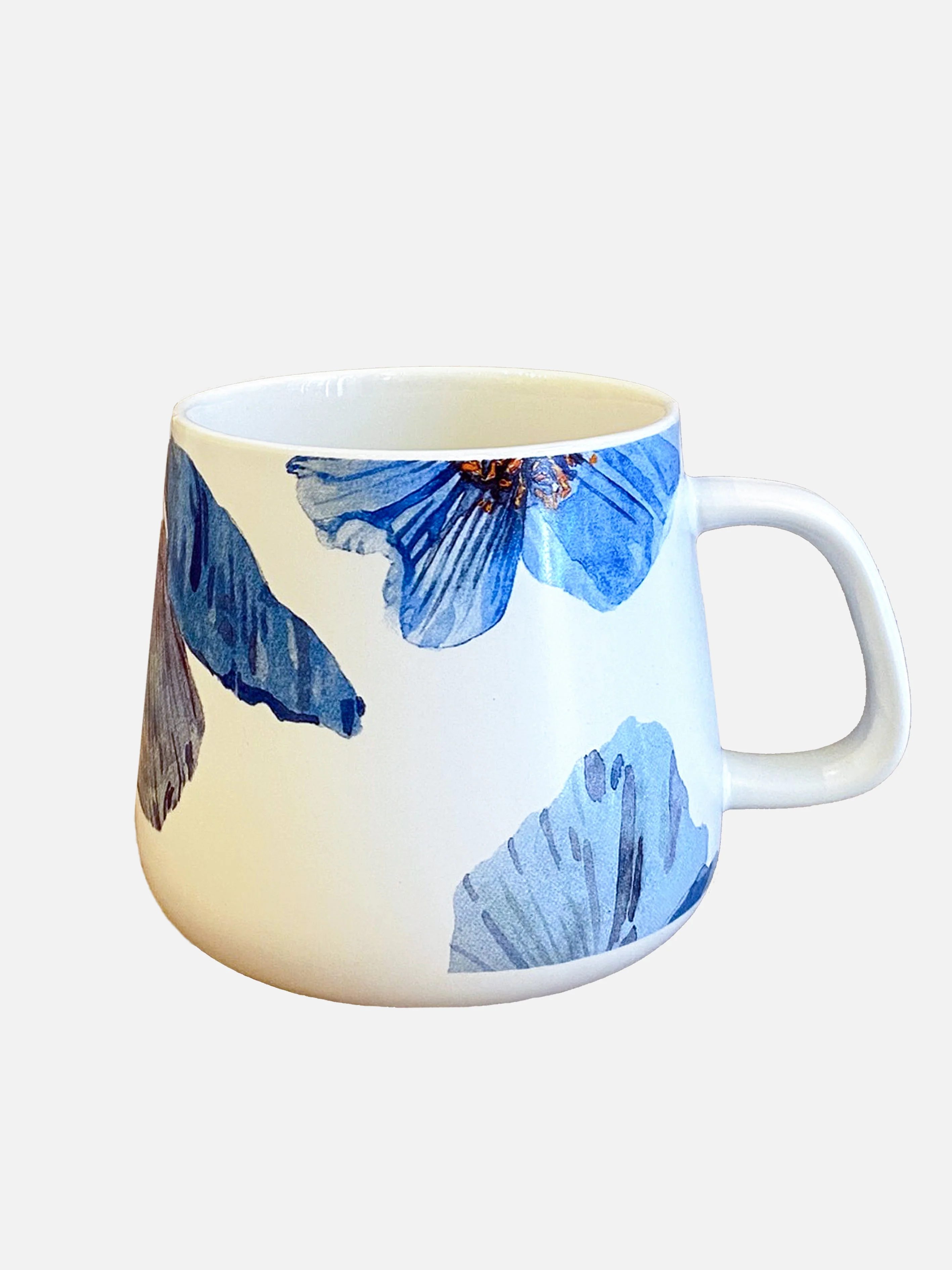Porcelain Mug:  Himalayan Blue Poppies by India & Purry - Image 5