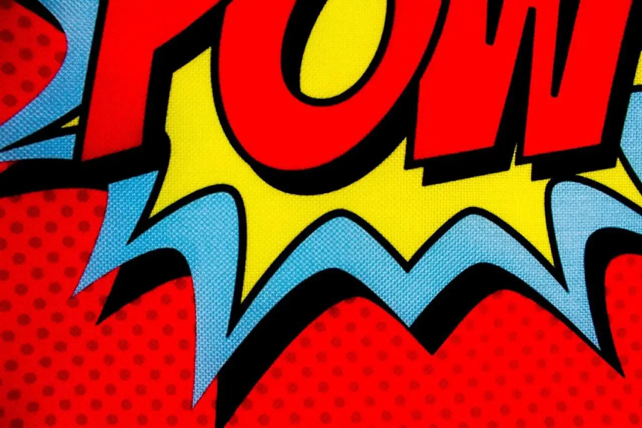 POW | Anime | Fun Gifts | Pillow Cover | Home Decor | Superhero | Happy Birthday | Kids Room | Red Throw PIllow | Kids Decor | Room Decor by UniikPillows - Image 4