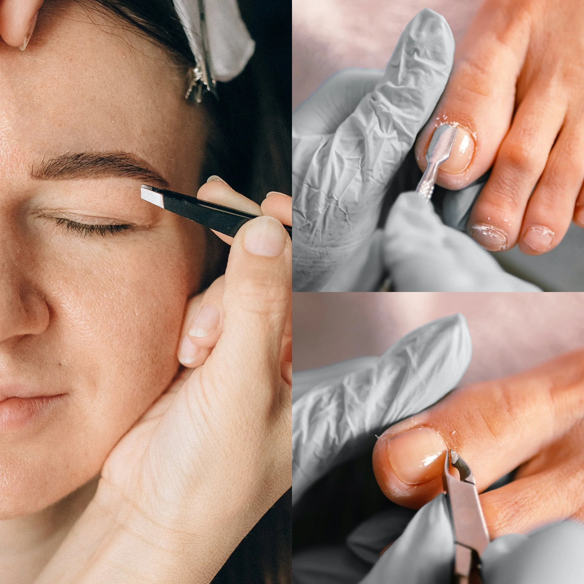Precision Perfection Bundle: Slant Tip Tweezer + Salon-Grade Nail Care Kit by Pursonic - Image 3