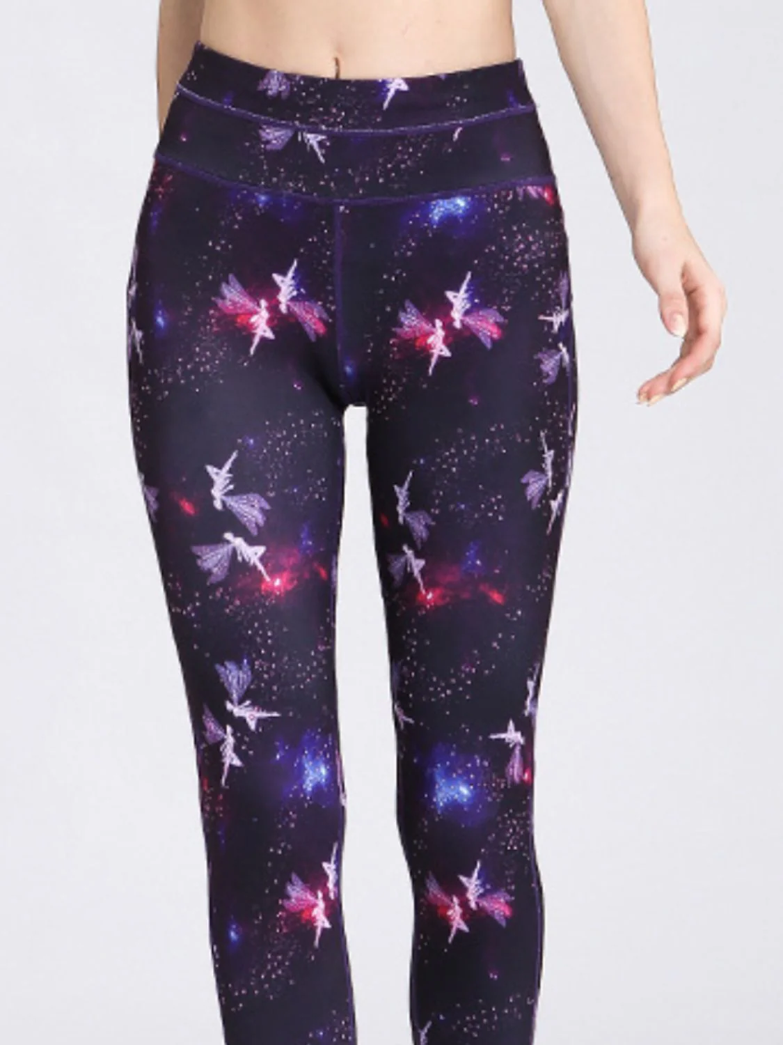 Printed Active High Waist Leggings - Image 10