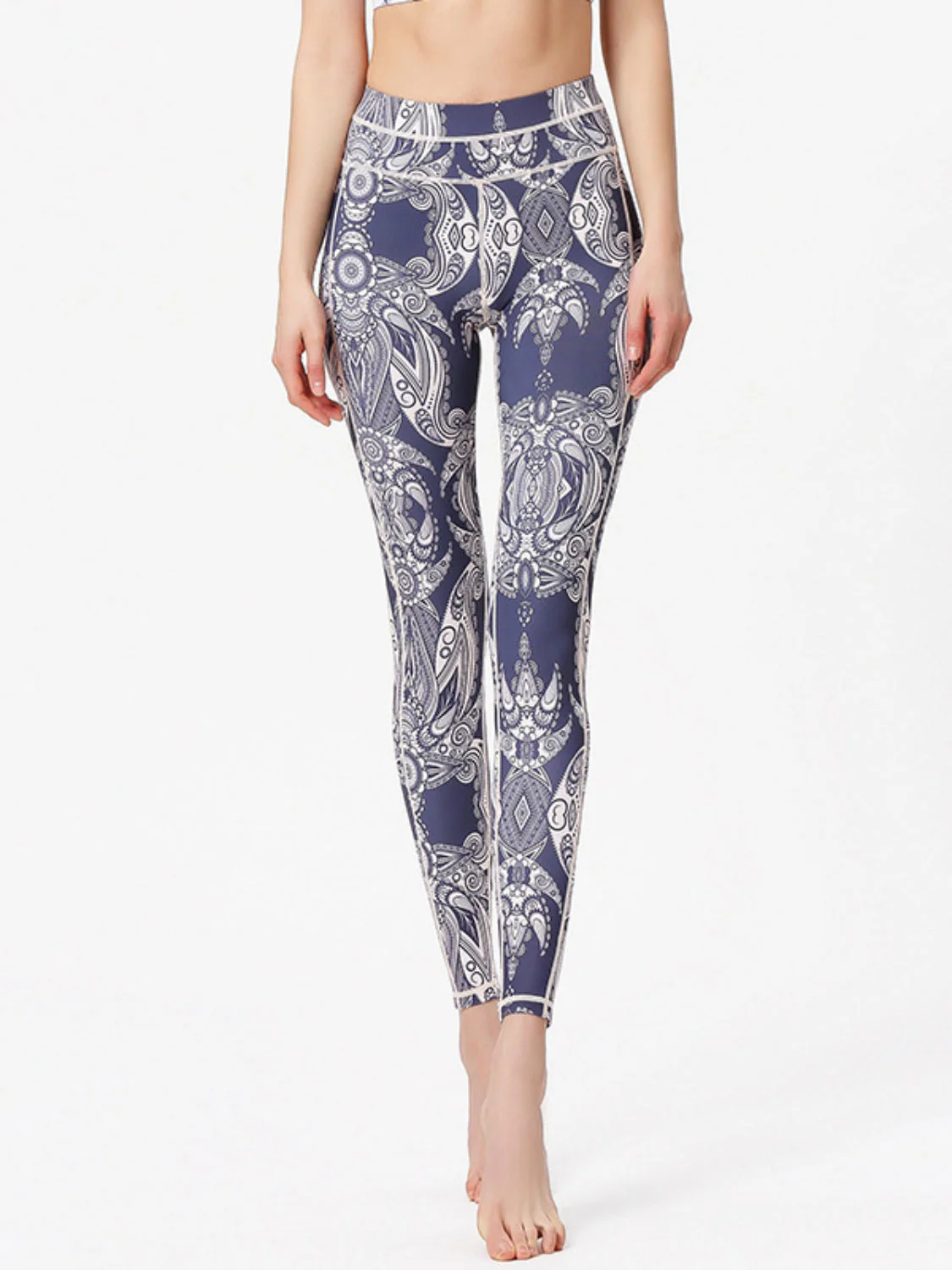 Printed Active High Waist Leggings - Image 12