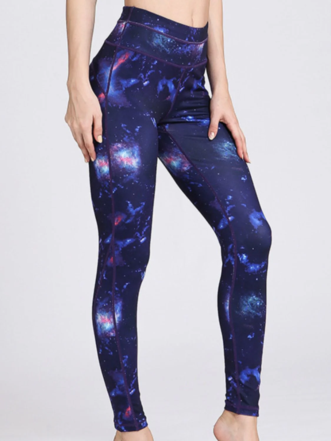 Printed Active High Waist Leggings - Image 7