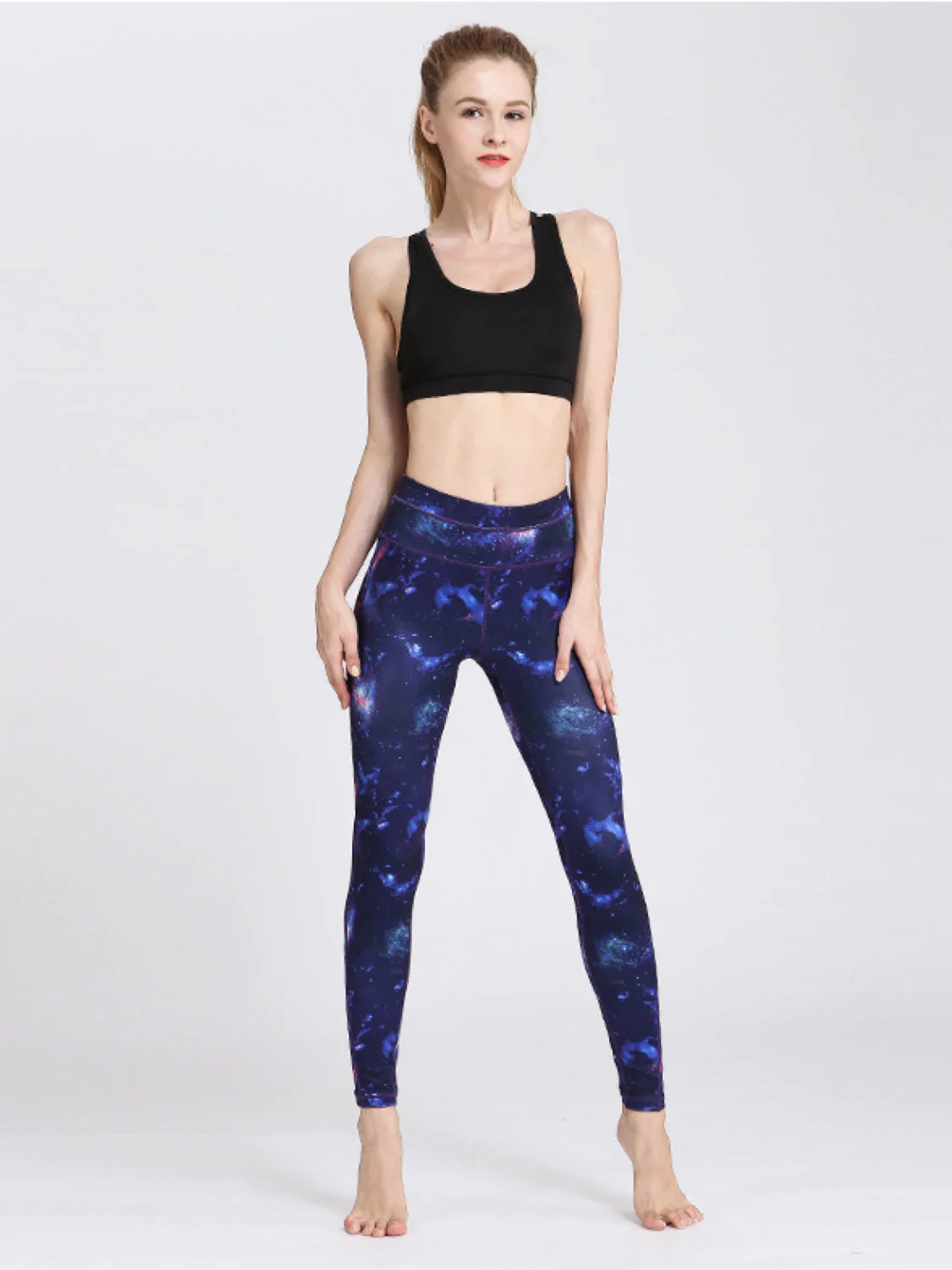 Printed Active High Waist Leggings - Image 8