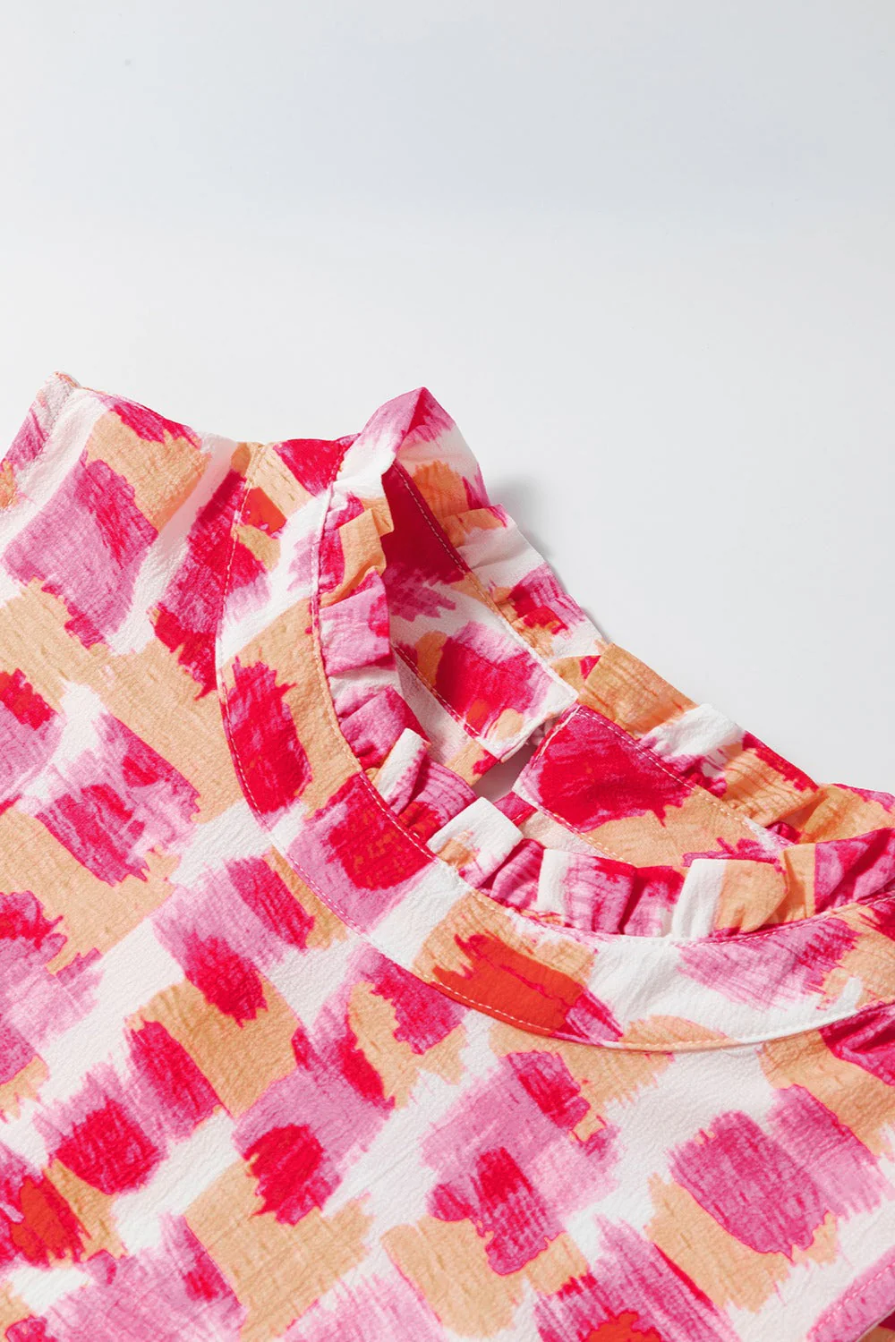Printed Mock Neck Sleeveless Dress - Image 4